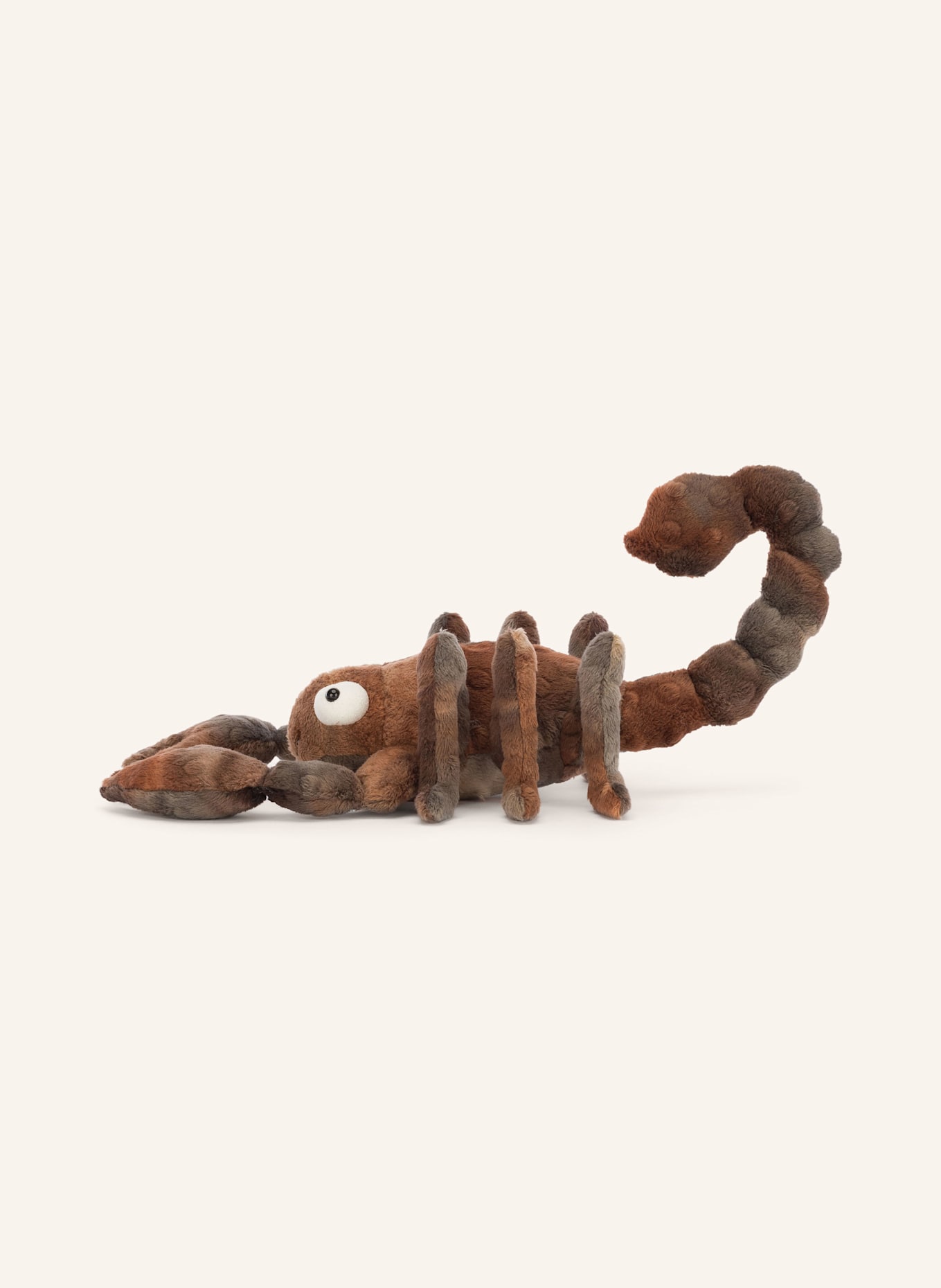 Jellycat Plüsch-Spielzeug SIMON SCORPION: BRAUN / DUNKELBRAUN