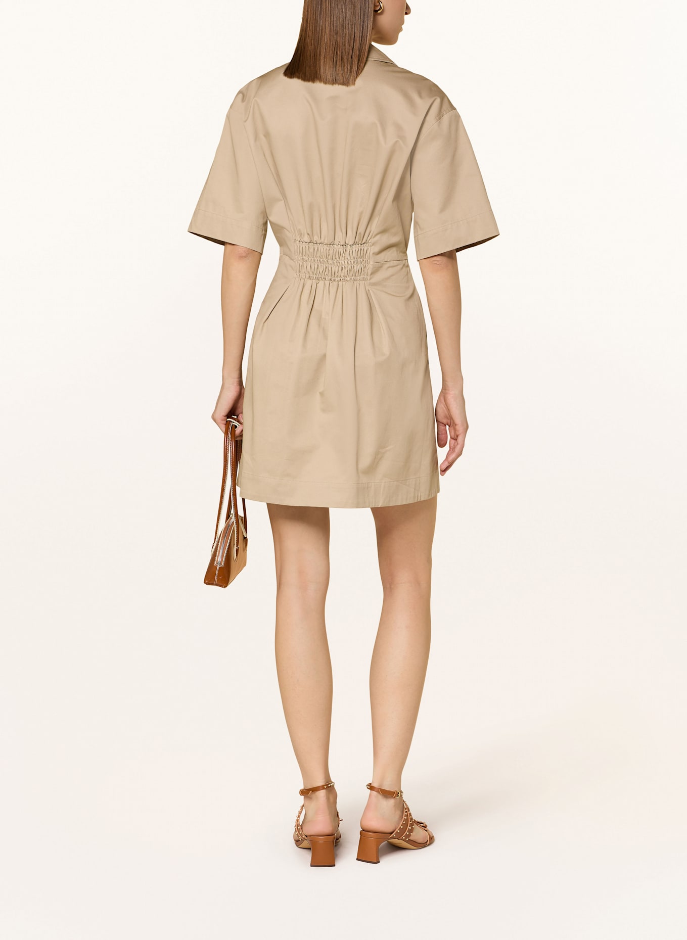 REISS Kleid ROSALIE: HELLBRAUN