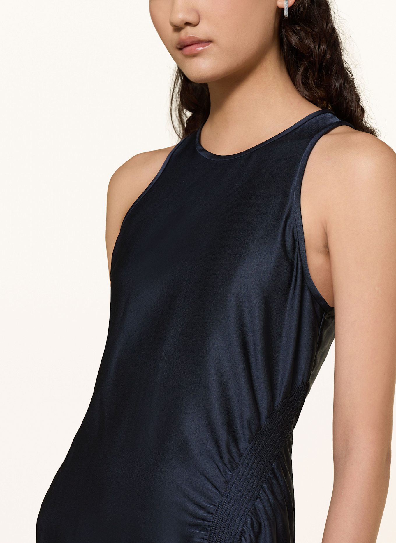 REISS Kleid ANESSA: DUNKELBLAU