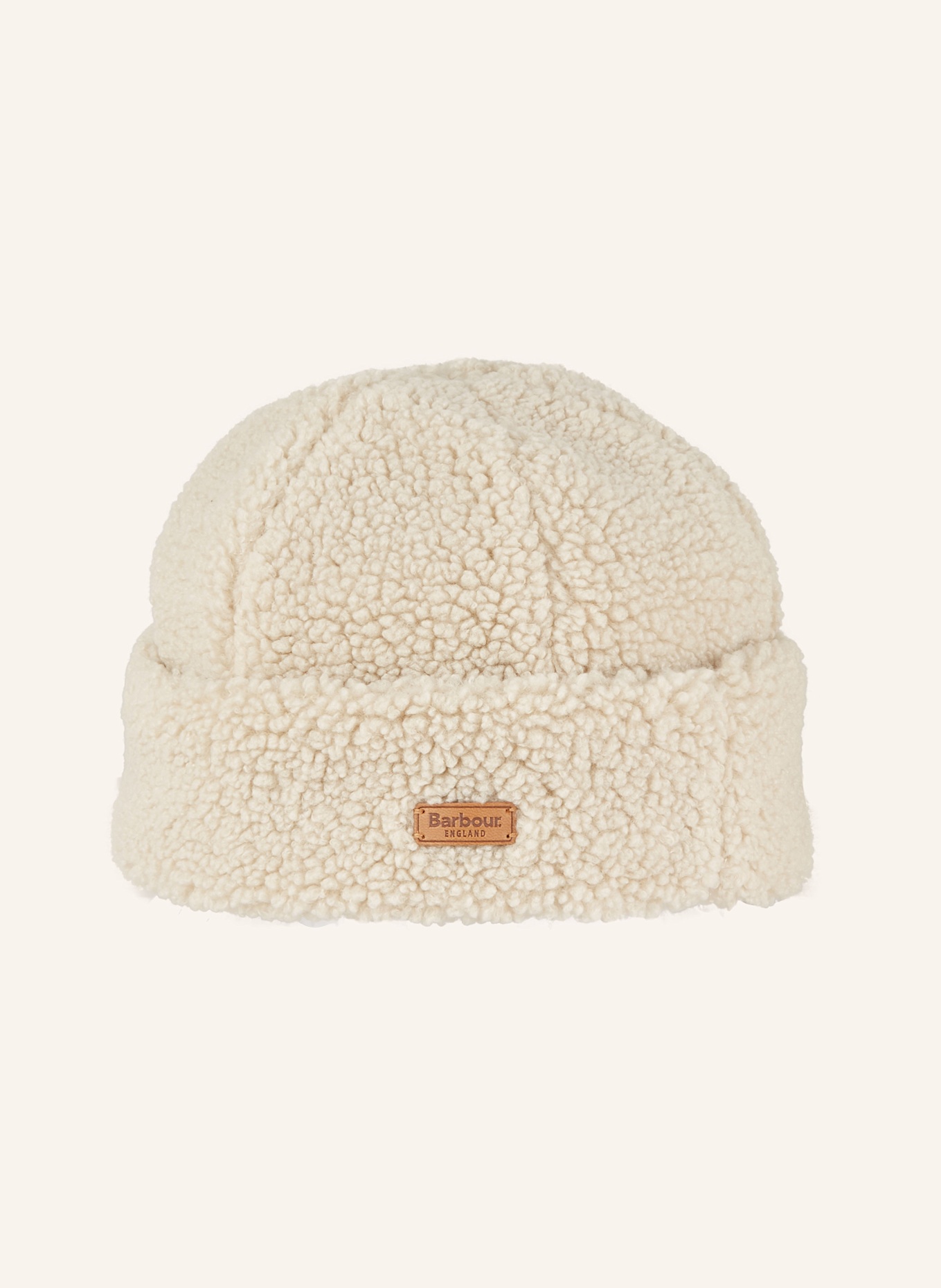 Barbour CATHY teddy hat: ECRU