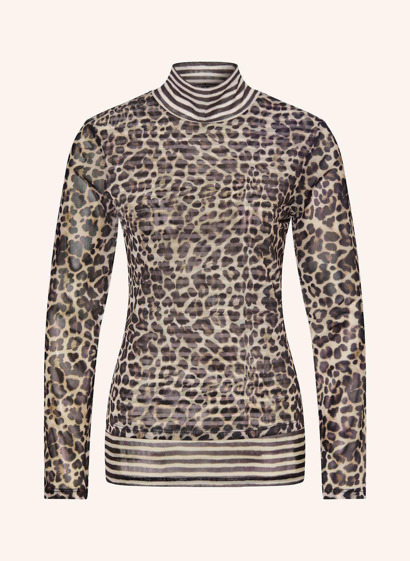 MARC AUREL AsYou T-shirt densemble à coutures apparentes et manches longues Vert en mesh: Lovely everyday jacket