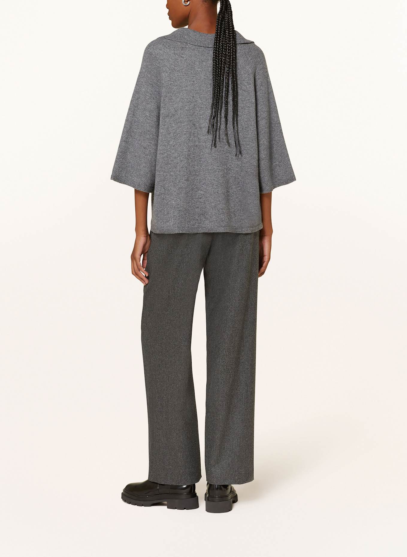 EMPORIO ARMANI Sweater with 3/4 sleeves: GRAY