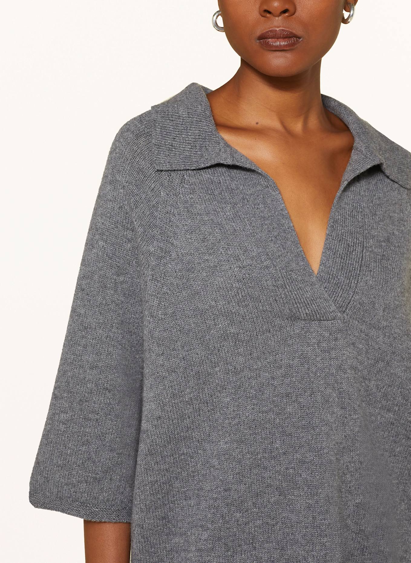 EMPORIO ARMANI Sweater with 3/4 sleeves: GRAY