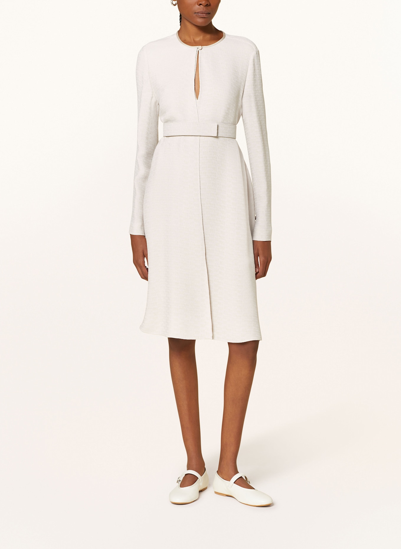 EMPORIO ARMANI Kleid: BEIGE