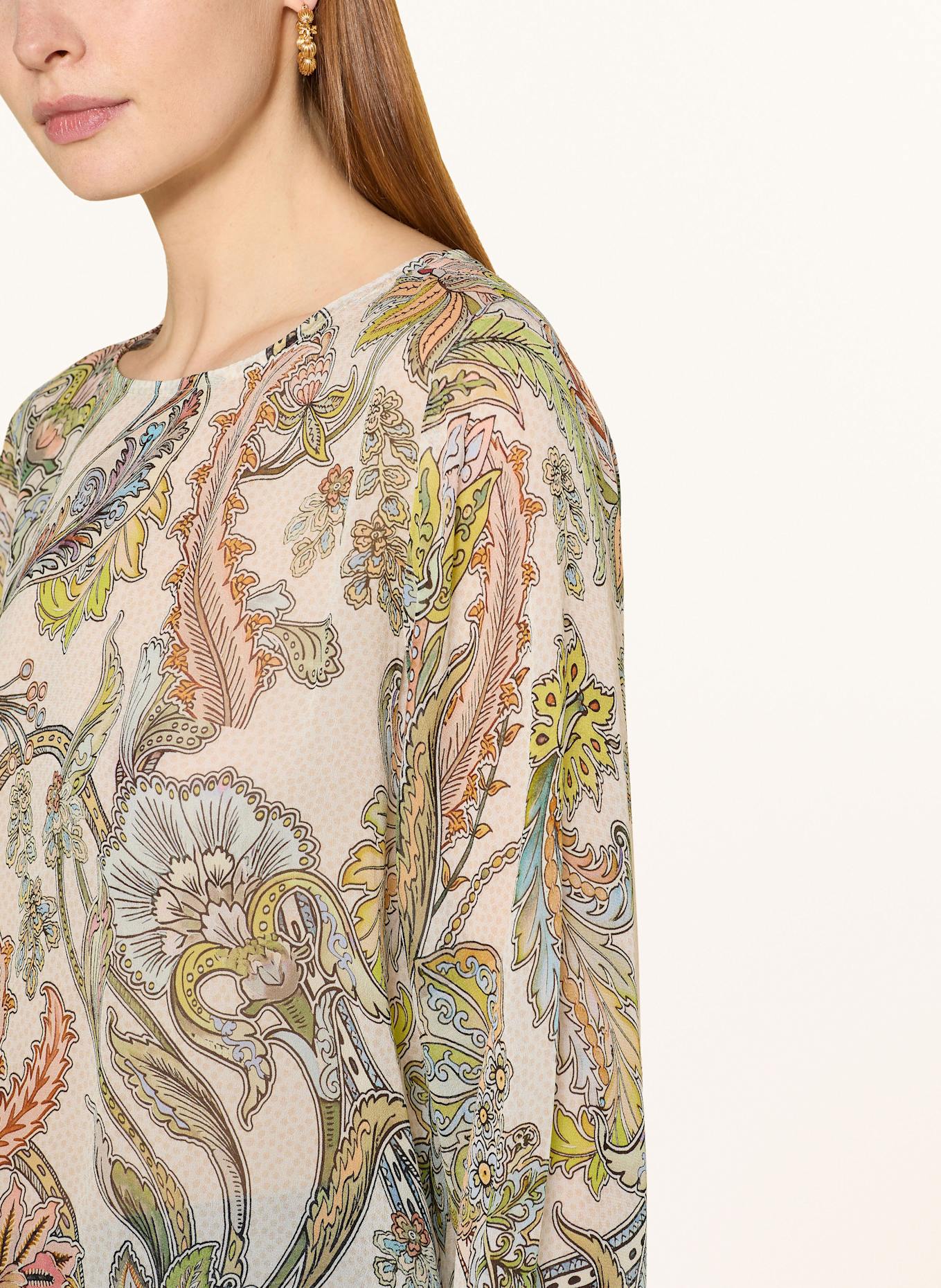 Princess GOES HOLLYWOOD Blusenshirt: BEIGE / GRÜN / BRAUN