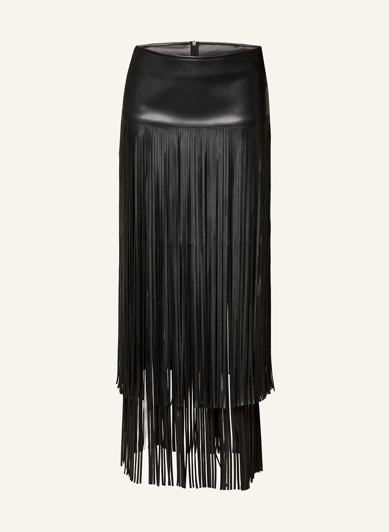 Princess GOES HOLLYWOOD Rock in Lederoptik: SCHWARZ