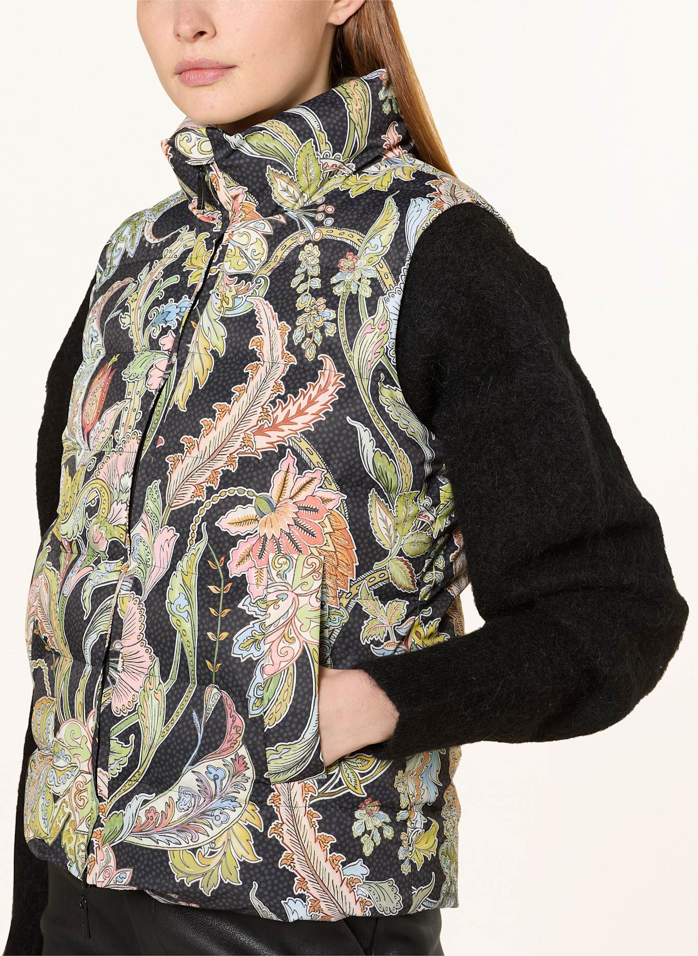 Princess GOES HOLLYWOOD Steppweste: SCHWARZ / GRÜN / ROT