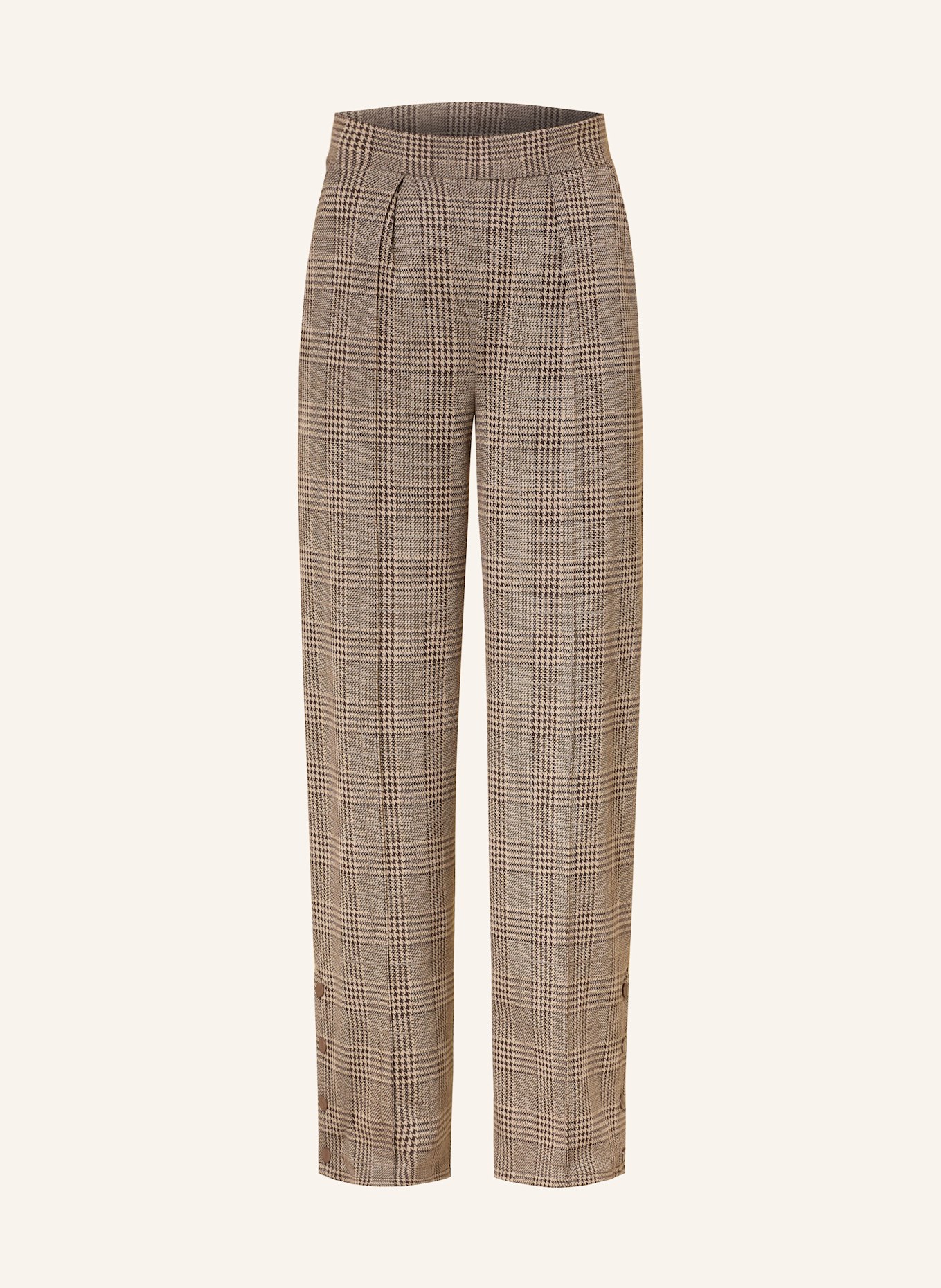 Princess GOES HOLLYWOOD Marlenehose: HELLBRAUN / DUNKELBRAUN