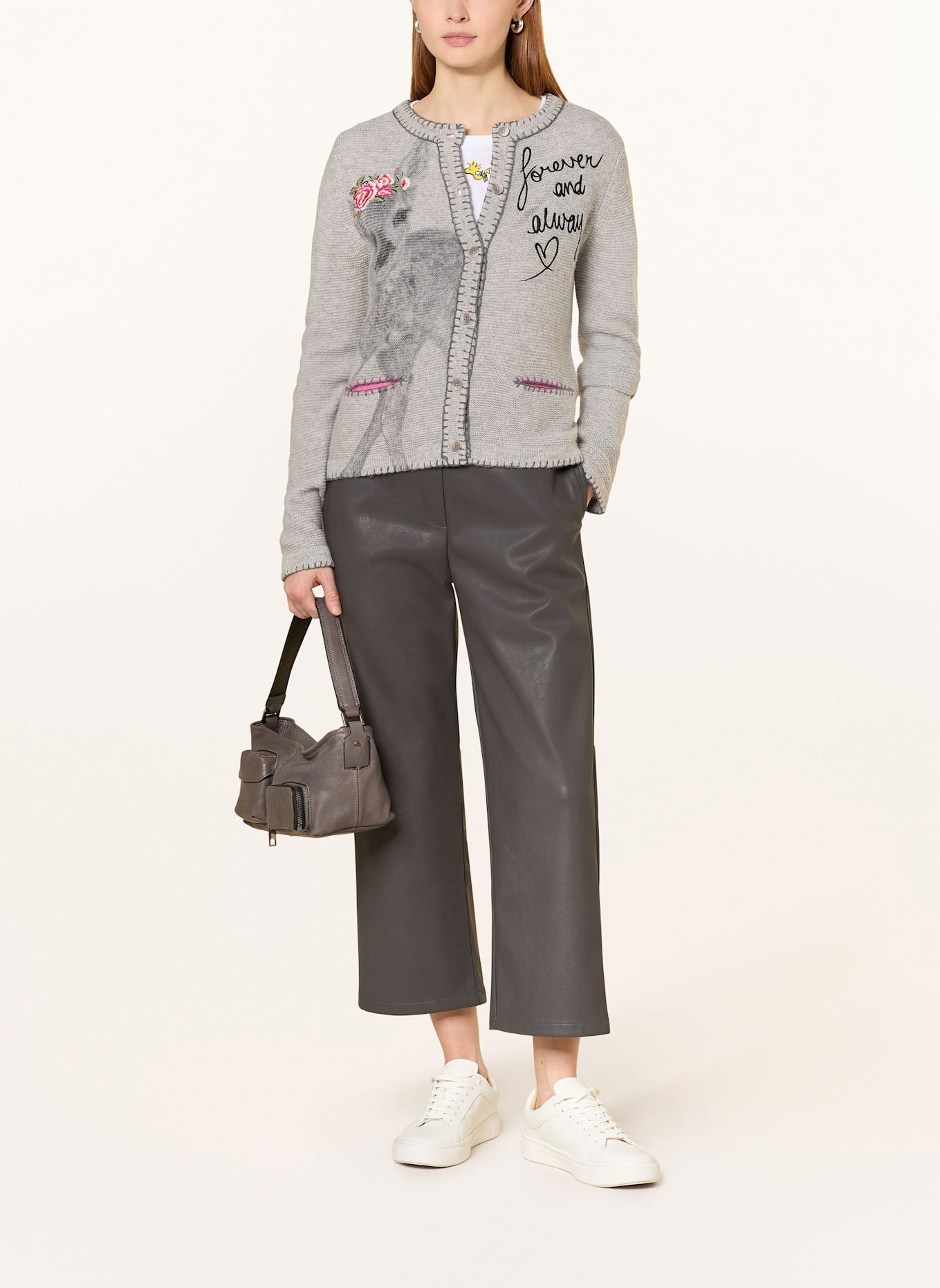 Princess GOES HOLLYWOOD Strickjacke: GRAU