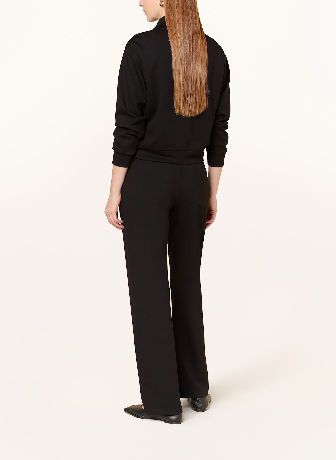 Princess GOES HOLLYWOOD Hose im Jogging-Stil mit Schmucksteinen: SCHWARZ