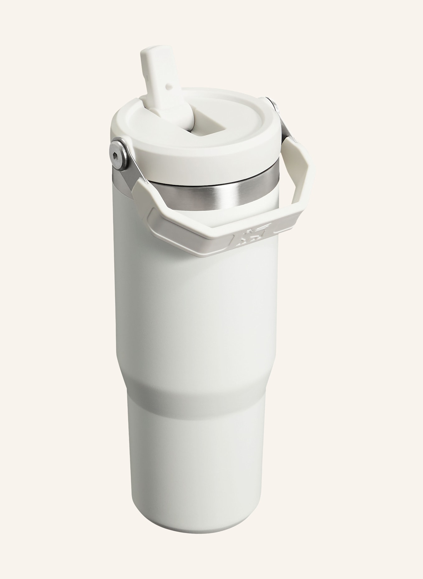 STANLEY Thermobecher THE ICEFLOW™ FLIP STRAW 2.0: WEISS