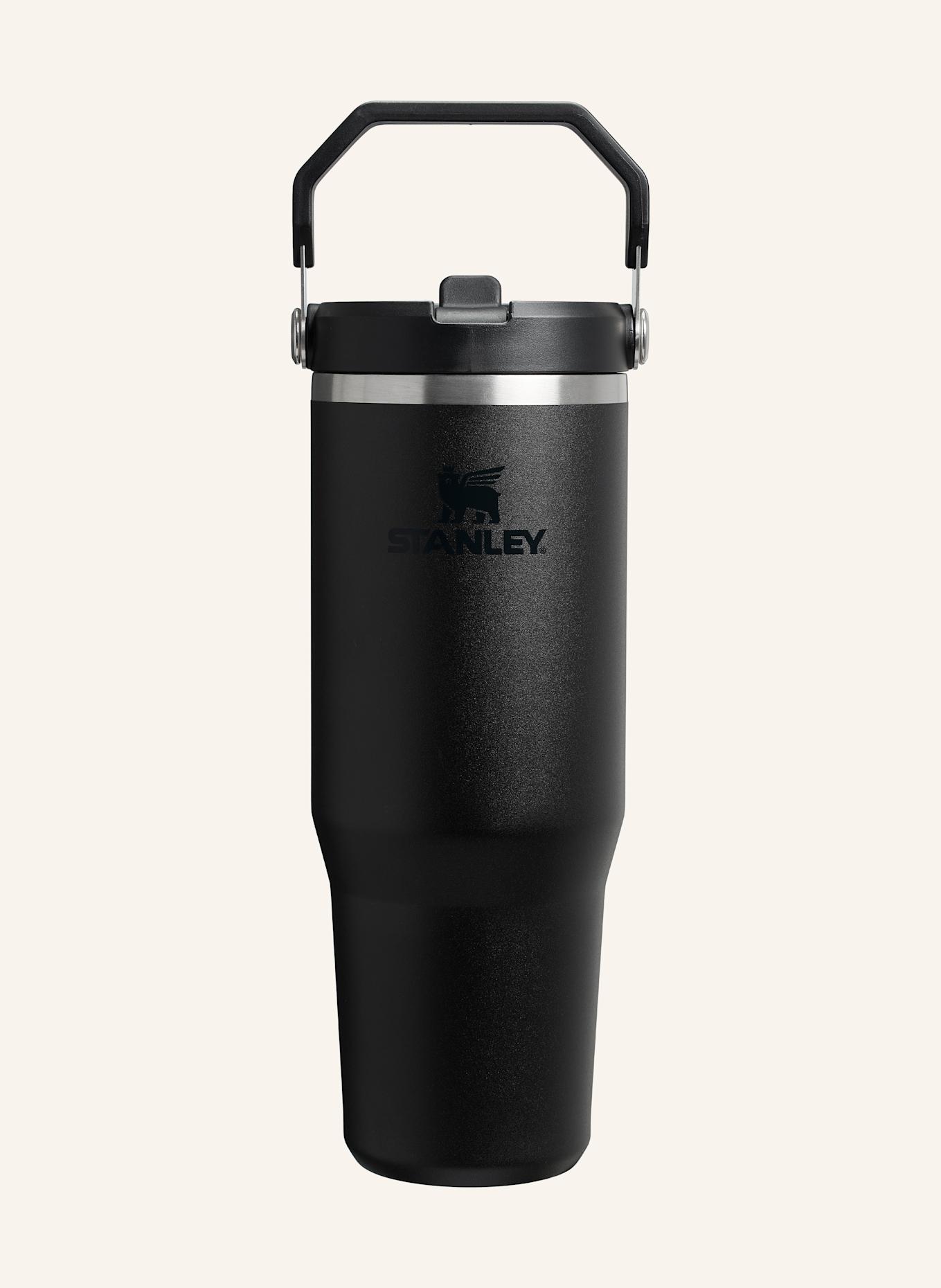STANLEY Thermobecher THE ICEFLOW™ FLIP STRAW 2.0: SCHWARZ