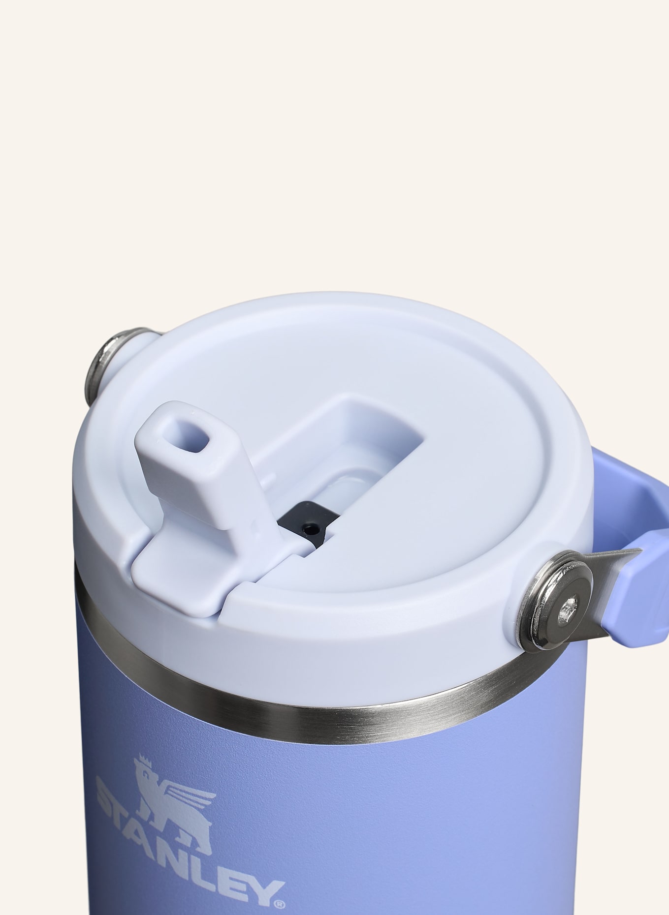 STANLEY Thermobecher THE ICEFLOW™ FLIP STRAW 2.0: HELLBLAU