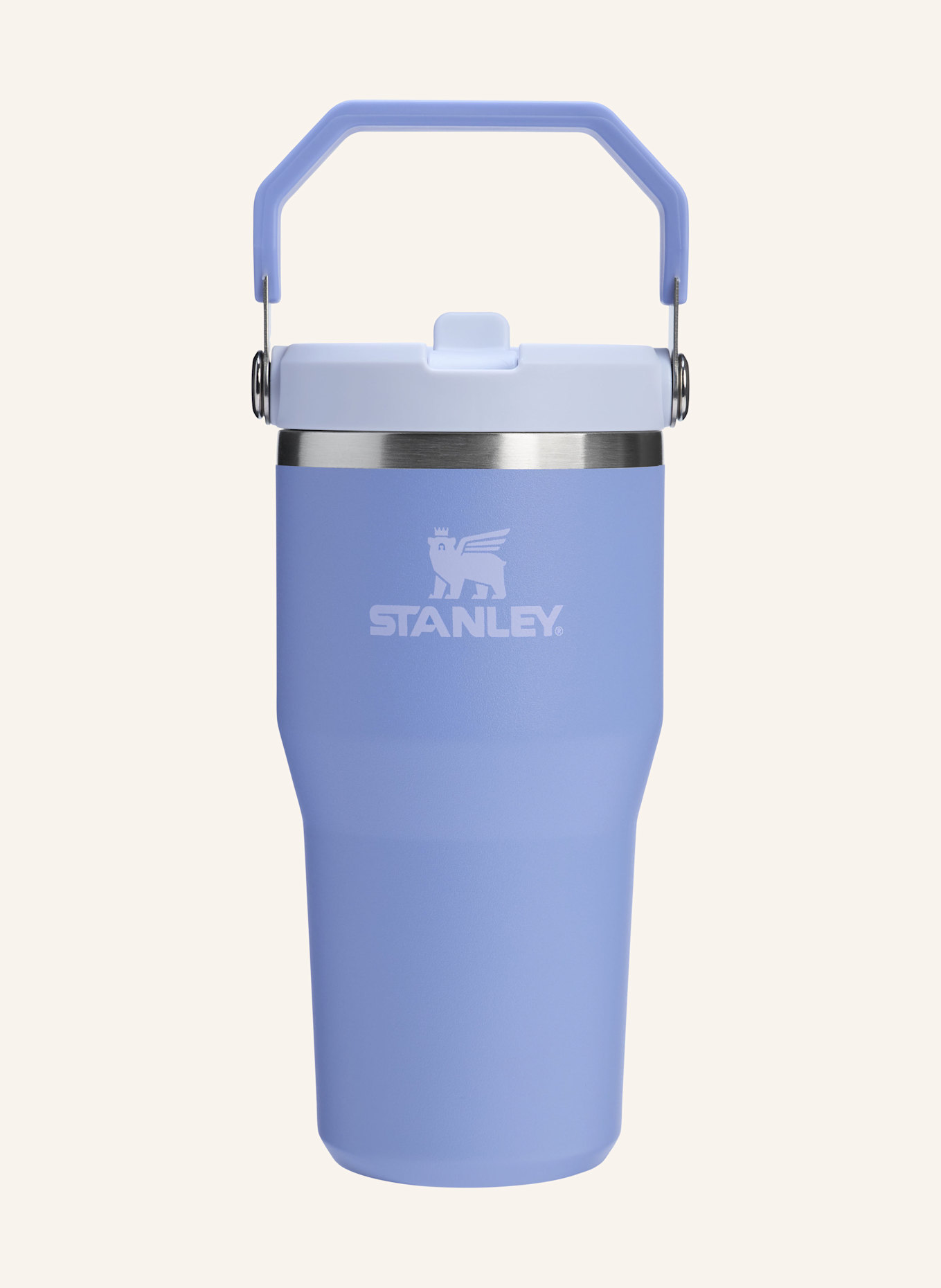 STANLEY Thermobecher THE ICEFLOW™ FLIP STRAW 2.0: HELLBLAU