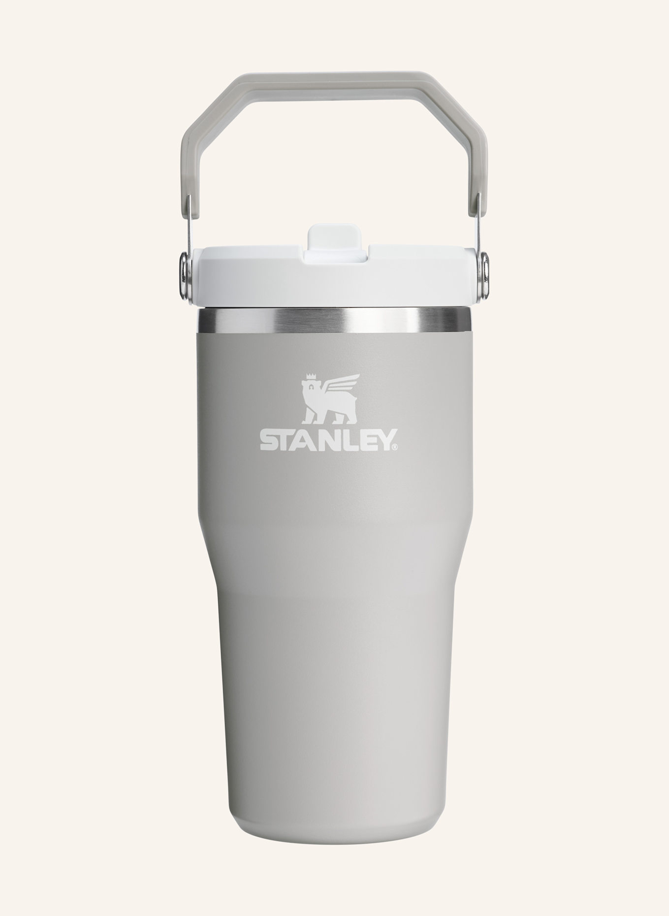 STANLEY Thermobecher THE ICEFLOW™ FLIP STRAW 2.0: GRAU