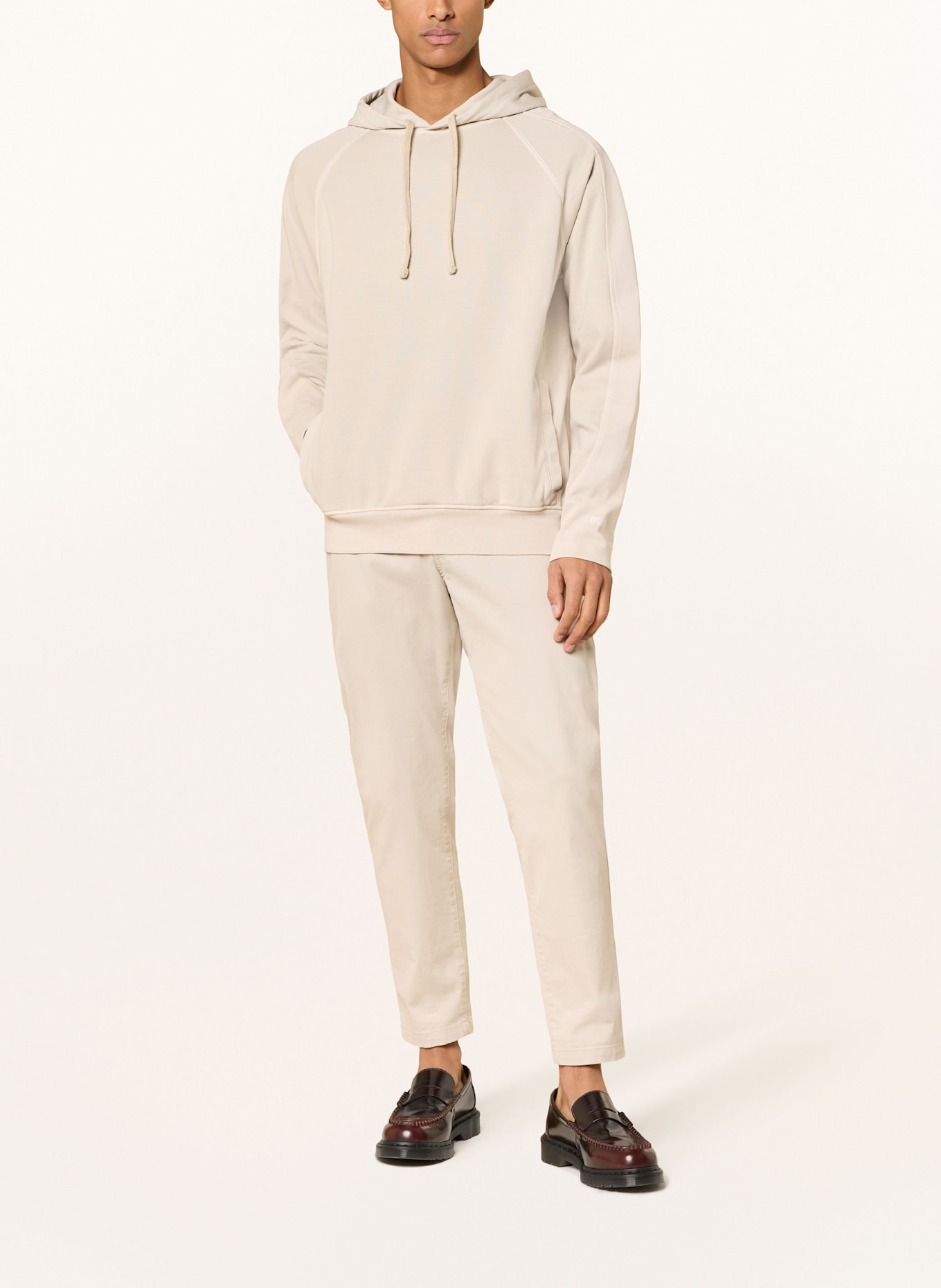 BOSS Hoodie WE CONCRETEHOOD: BEIGE