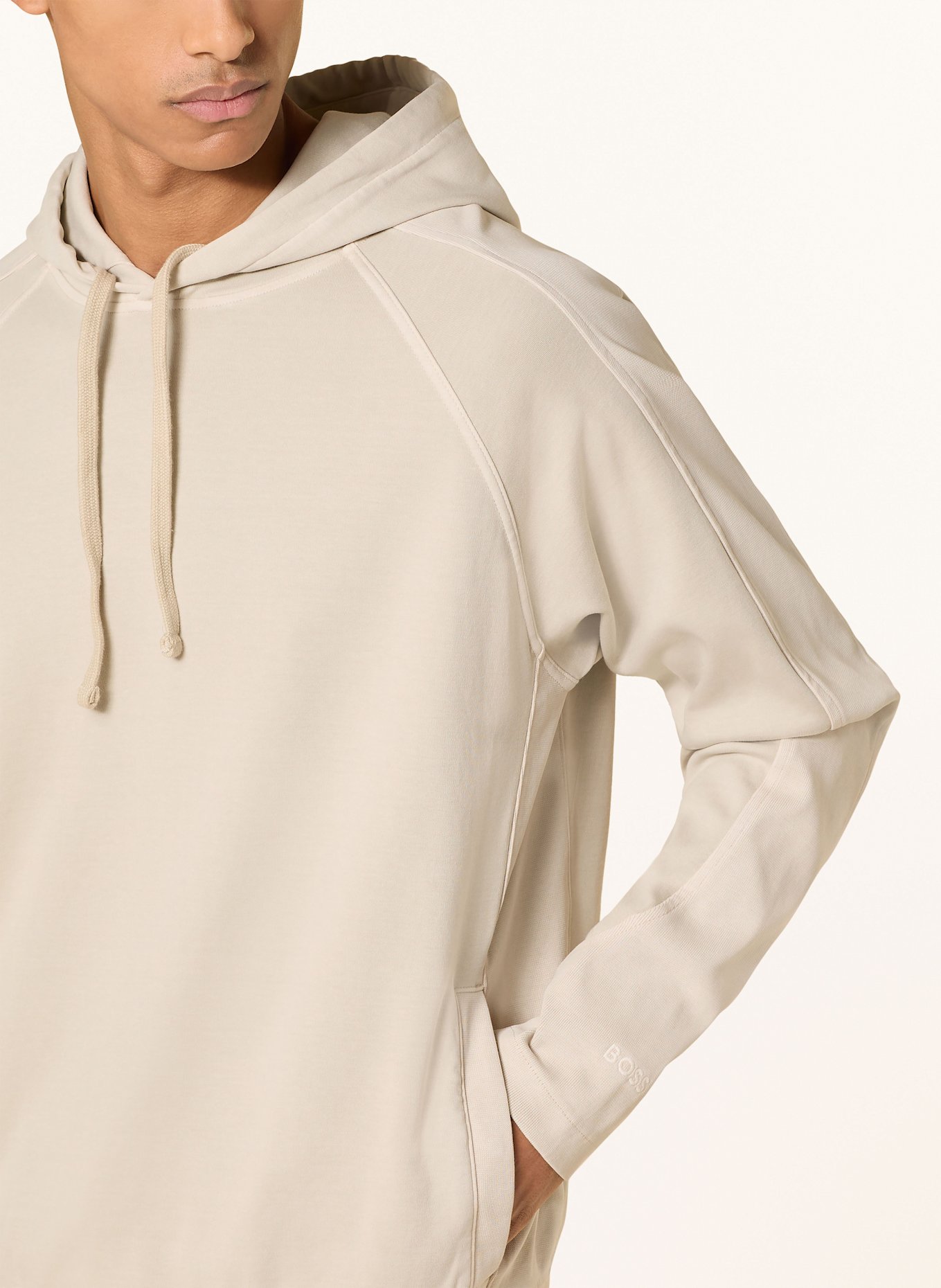 BOSS Hoodie WE CONCRETEHOOD: BEIGE