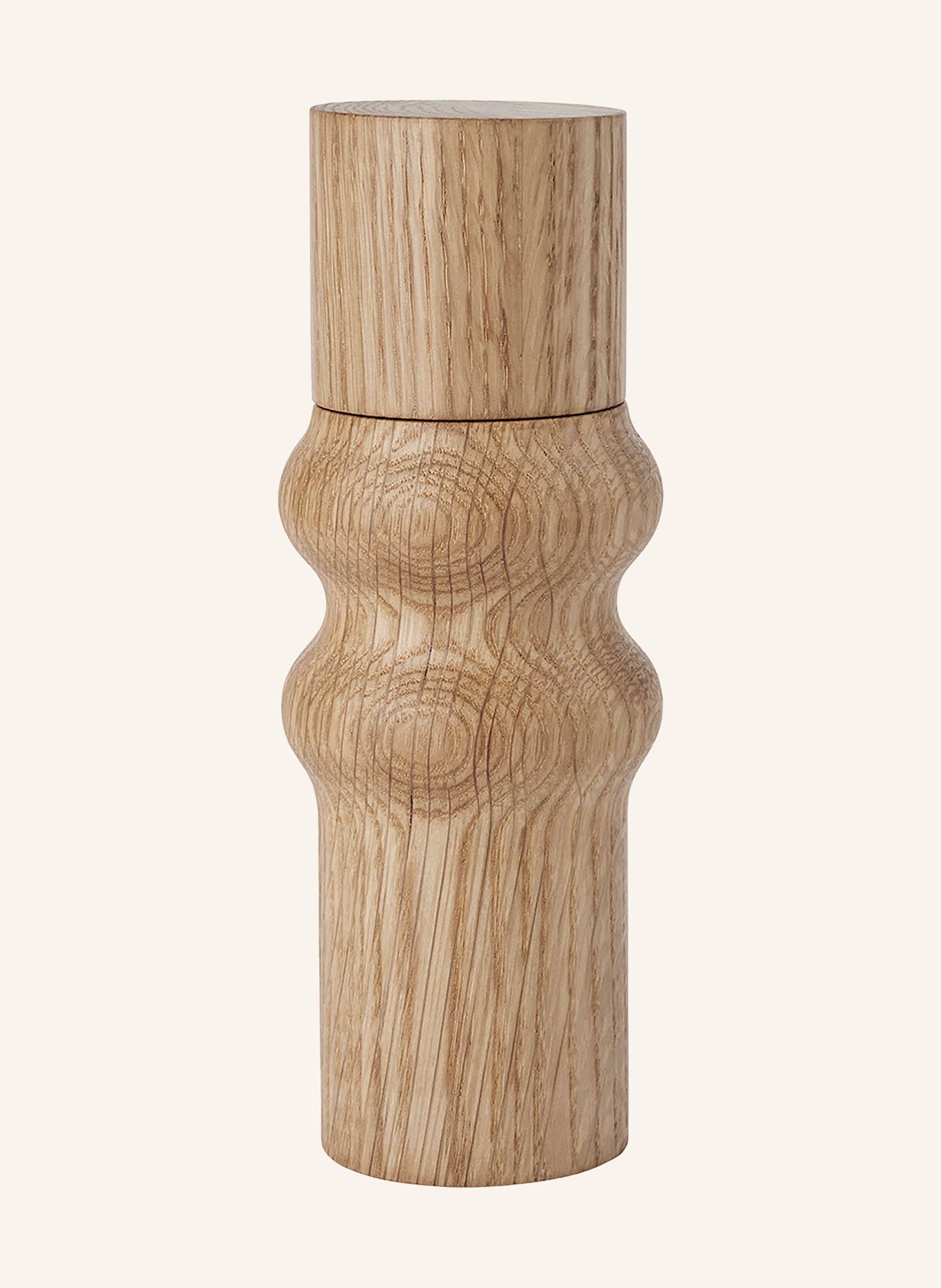 BROSTE COPENHAGEN Młynek do przypraw EDGAR: BRĄZOWY