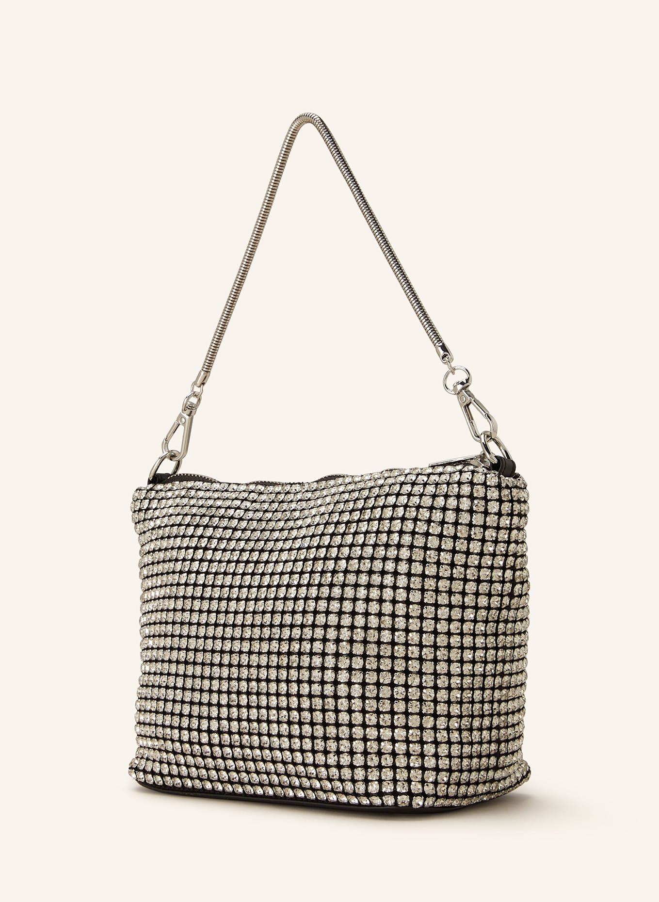 REISS Handtasche CRYSTAL: SILBER