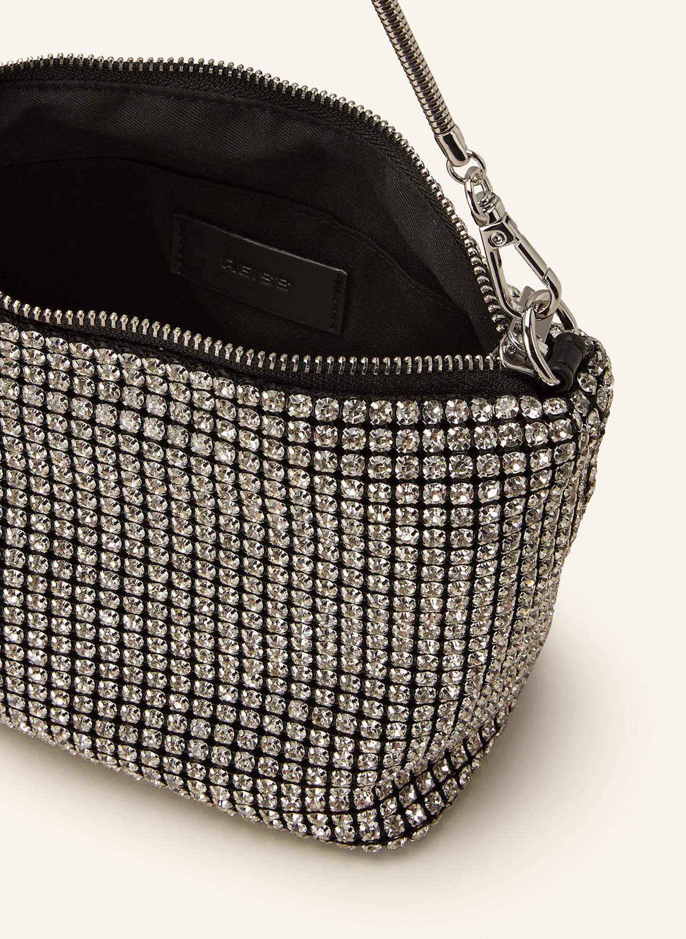 REISS Handtasche CRYSTAL: SILBER