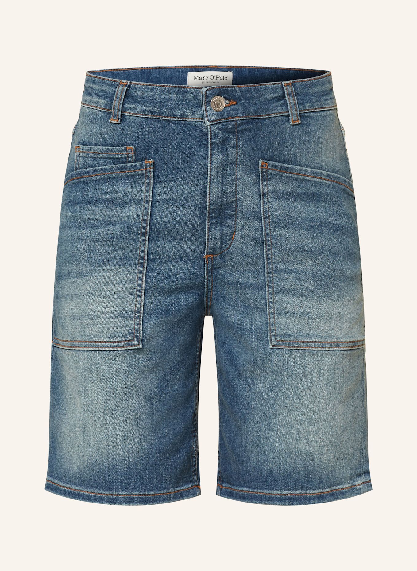 Marc O'Polo Jeansshorts: 072 Dark blue super stretch wash