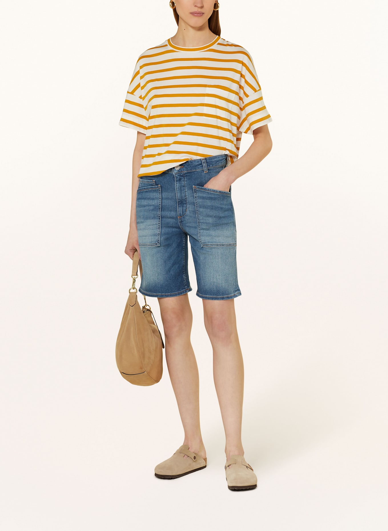 Marc O'Polo Jeansshorts: 072 Dark blue super stretch wash