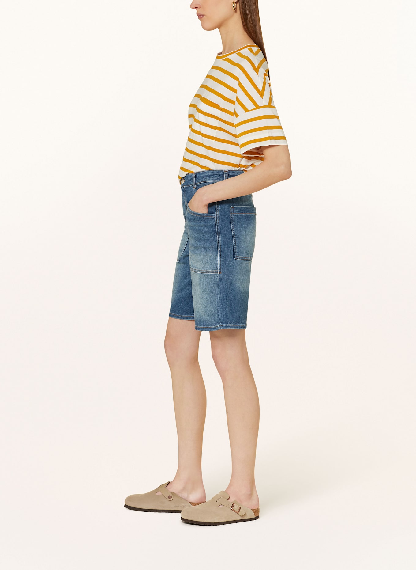 Marc O'Polo Jeansshorts: 072 Dark blue super stretch wash