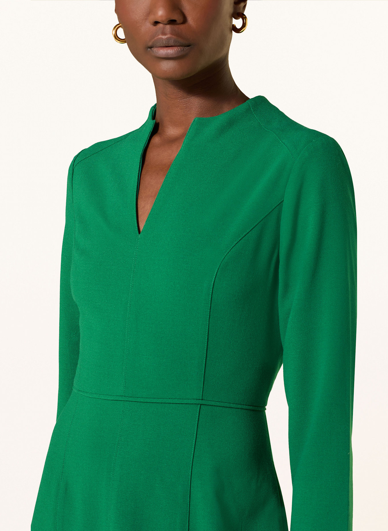 HOBBS Etuikleid CHESSIE mit 3/4-Arm: GRÜN