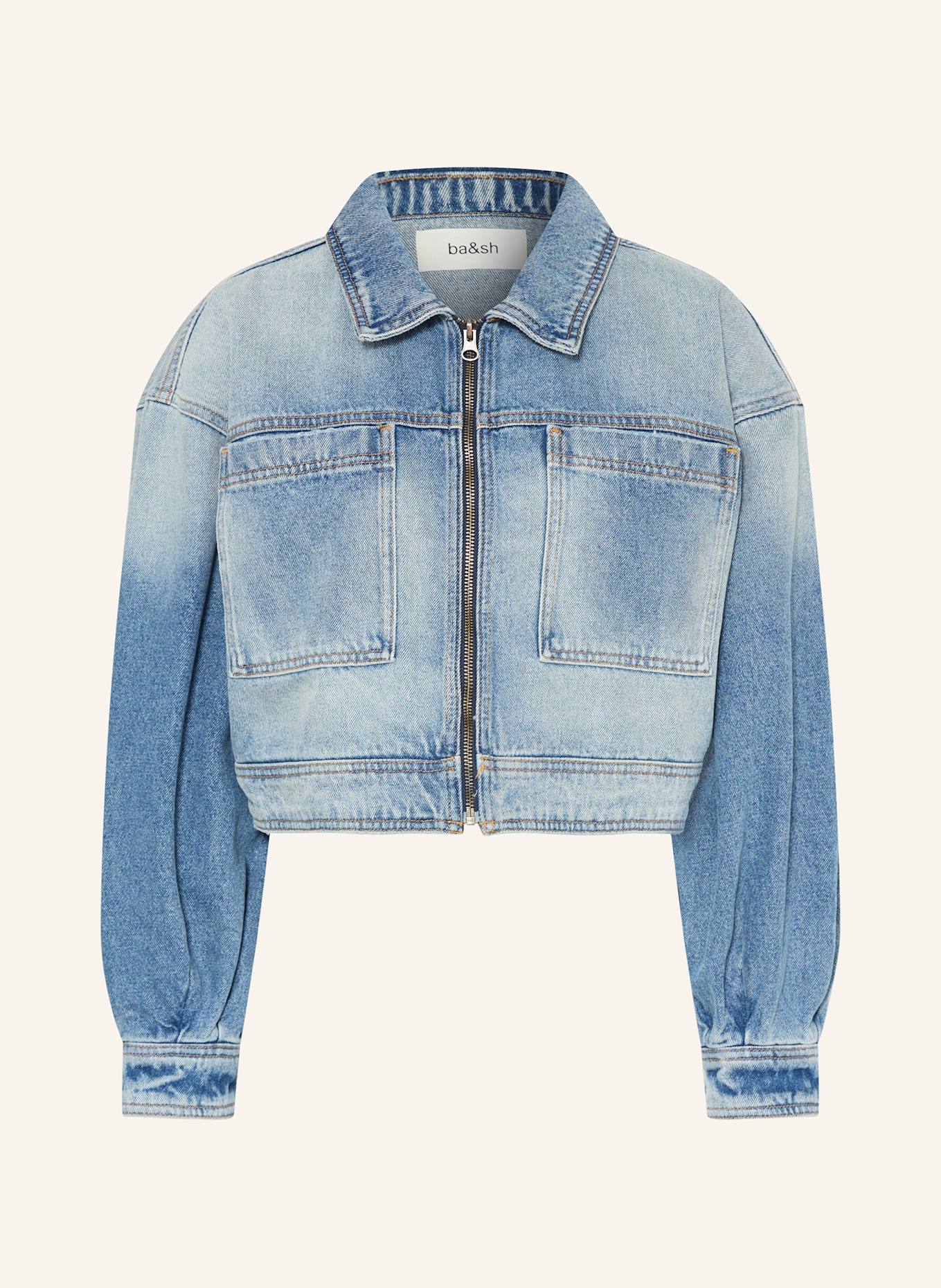 ba&sh Cropped-Jeansjacke VINCIANE, Farbe: HELLBLAU (Bild 1)