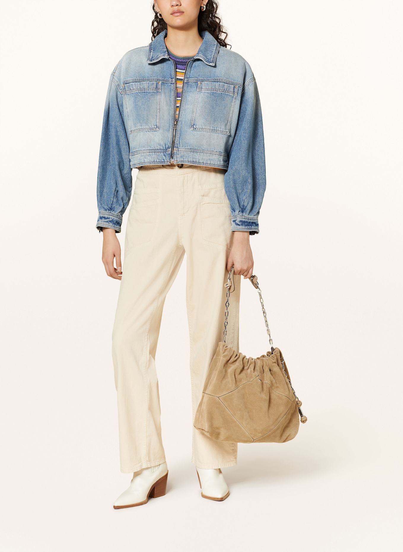 ba&sh Cropped-Jeansjacke VINCIANE, Farbe: HELLBLAU (Bild 2)