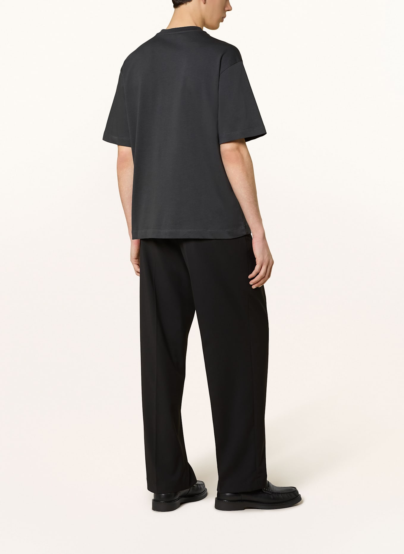 REISS T-Shirt TATE: DUNKELGRAU