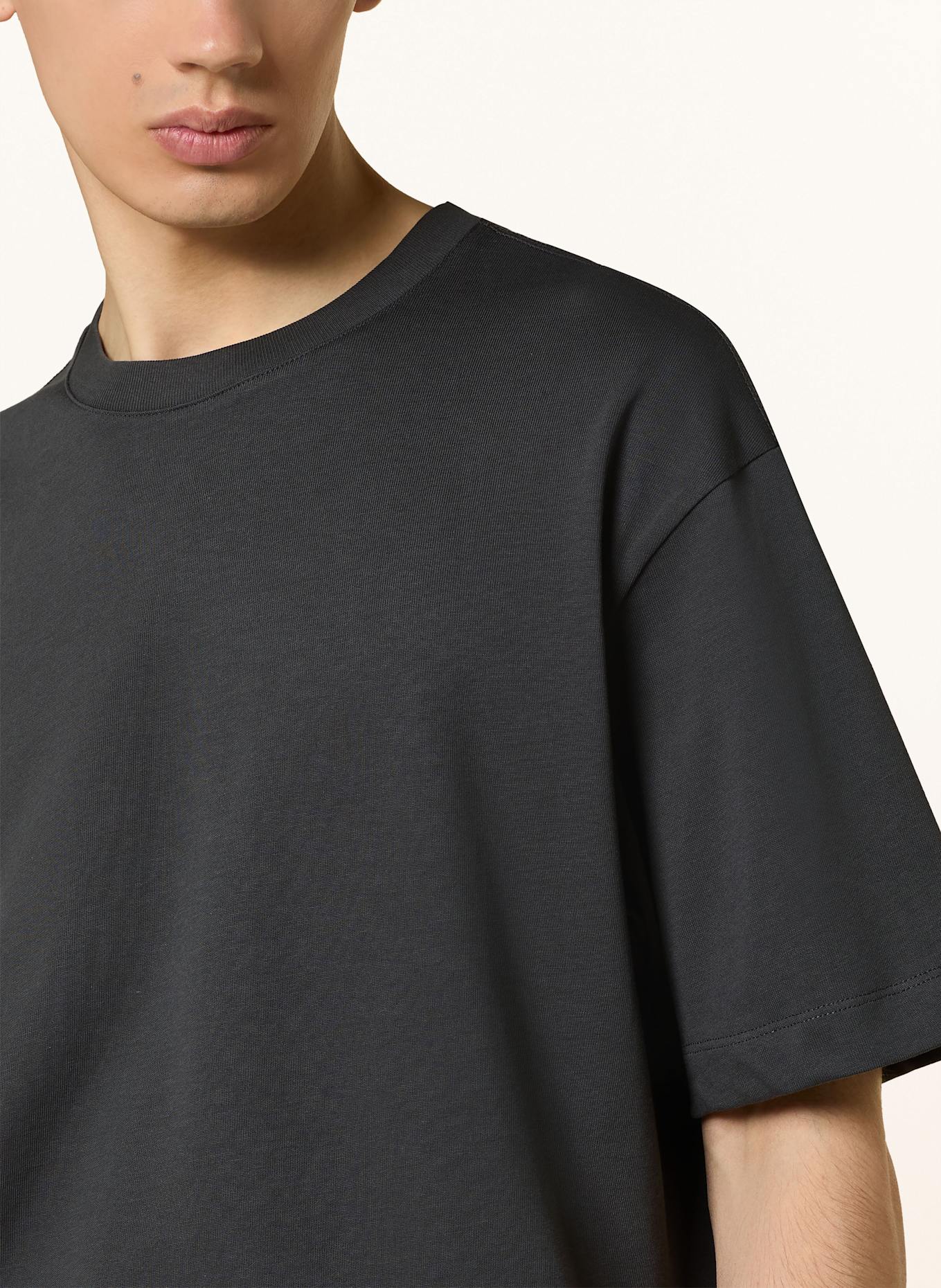 REISS T-Shirt TATE: DUNKELGRAU