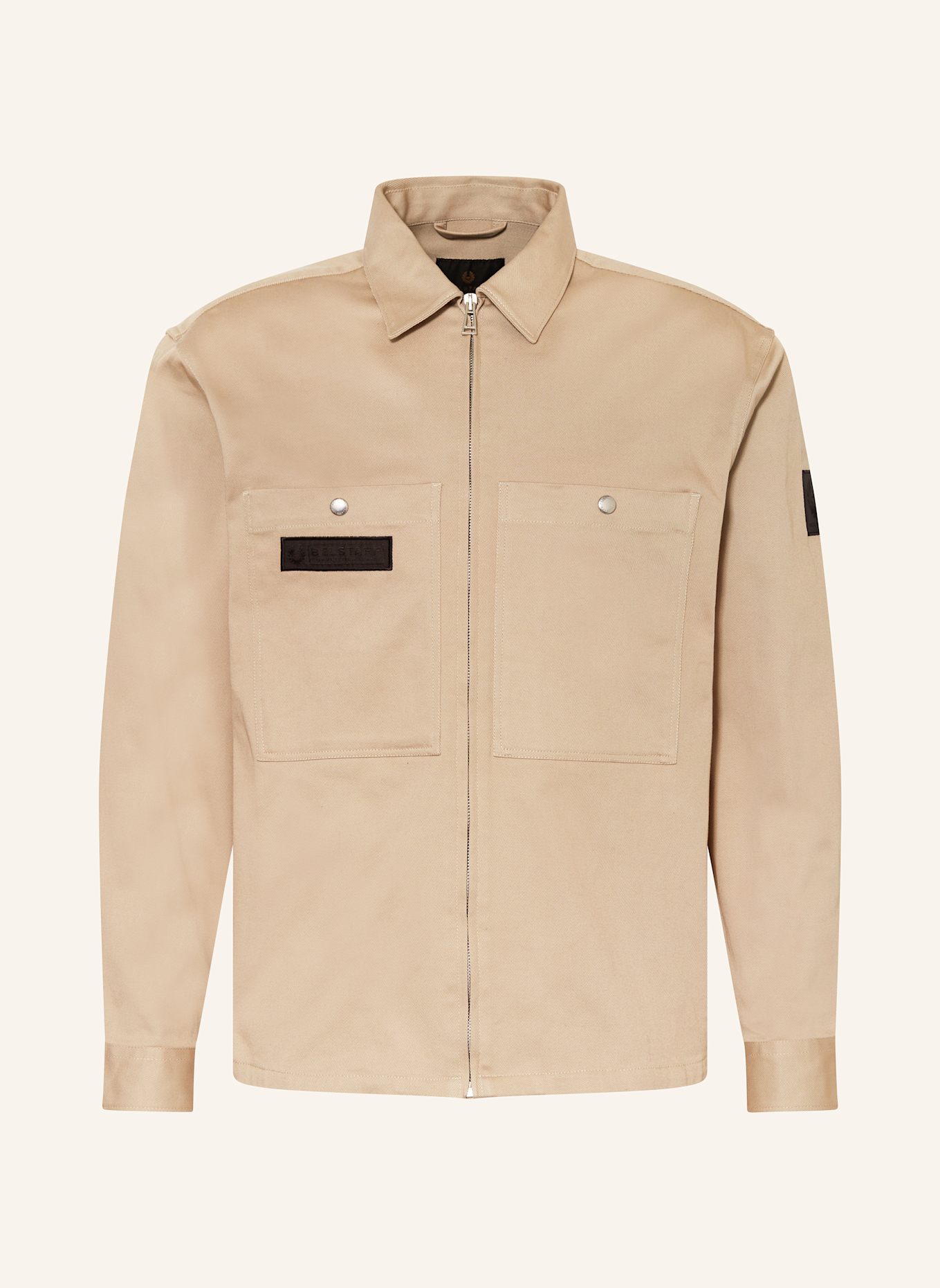BELSTAFF Overjacket COMPETITION TWILL: BEIGE