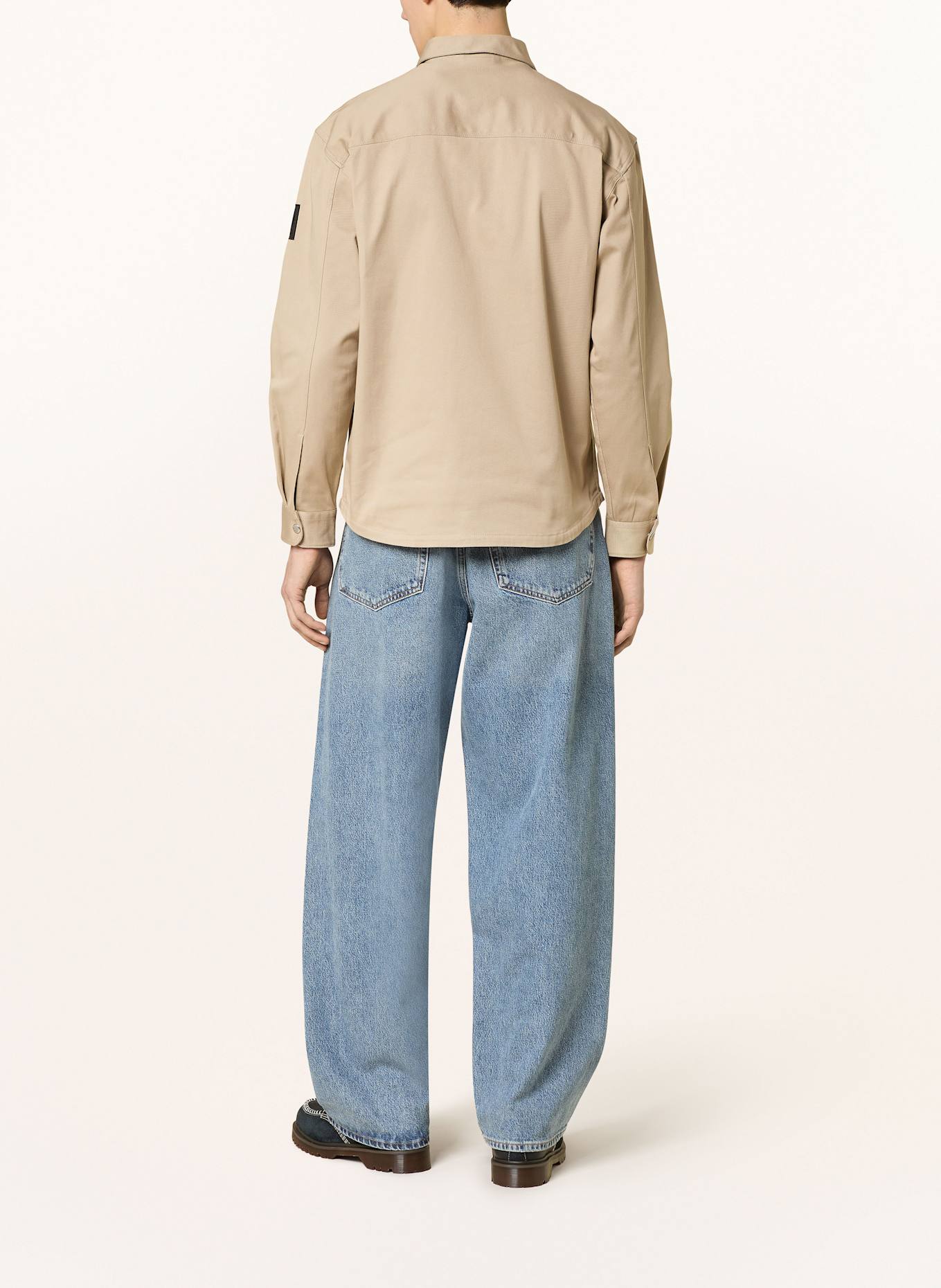 BELSTAFF Overjacket COMPETITION TWILL: BEIGE