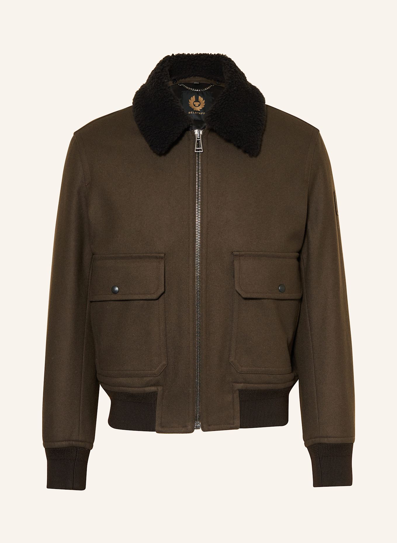 BELSTAFF Jacke WELDER: DUNKELBRAUN