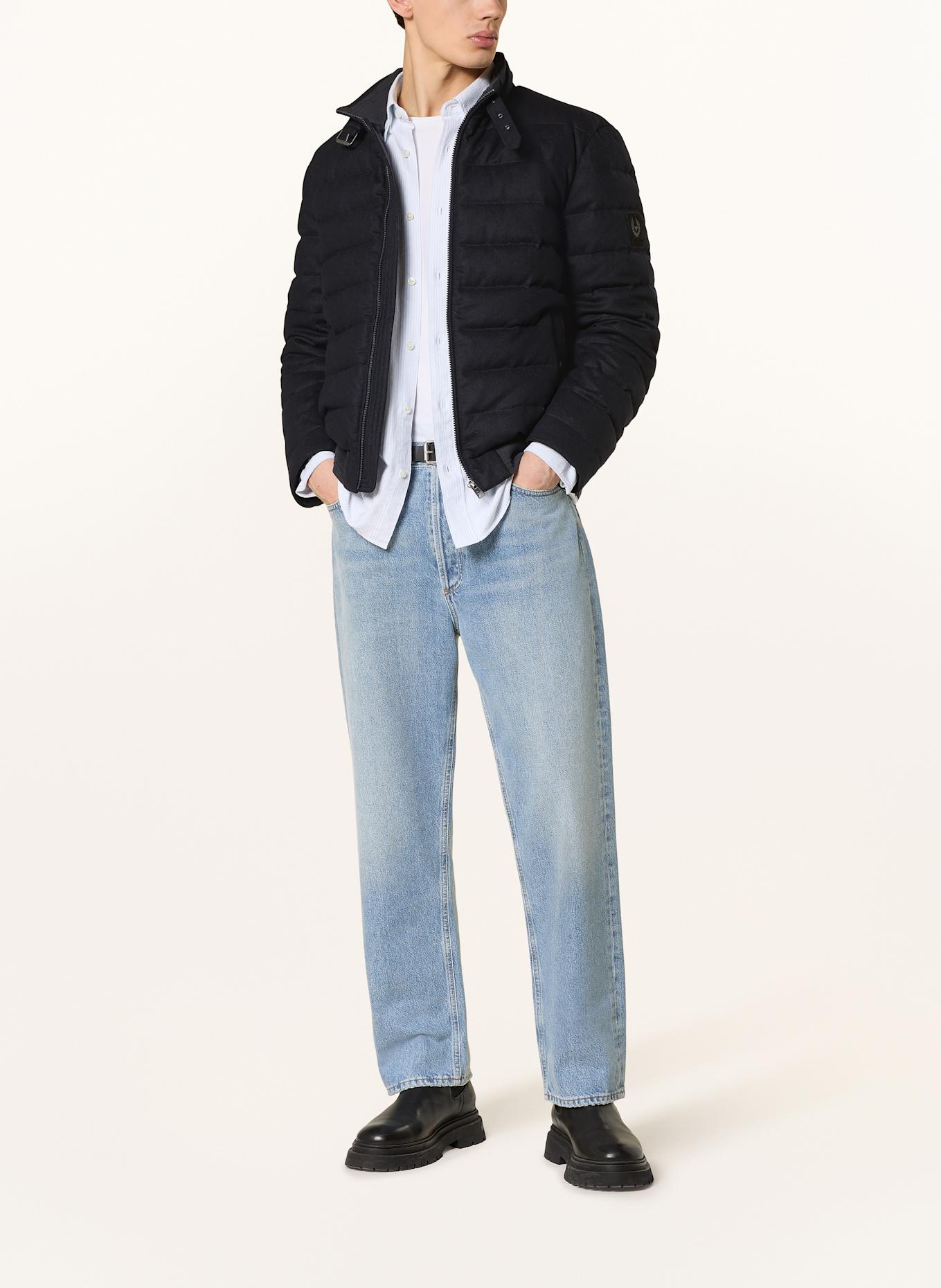 BELSTAFF Lightweight down jacket CIRCUITEER: DARK BLUE