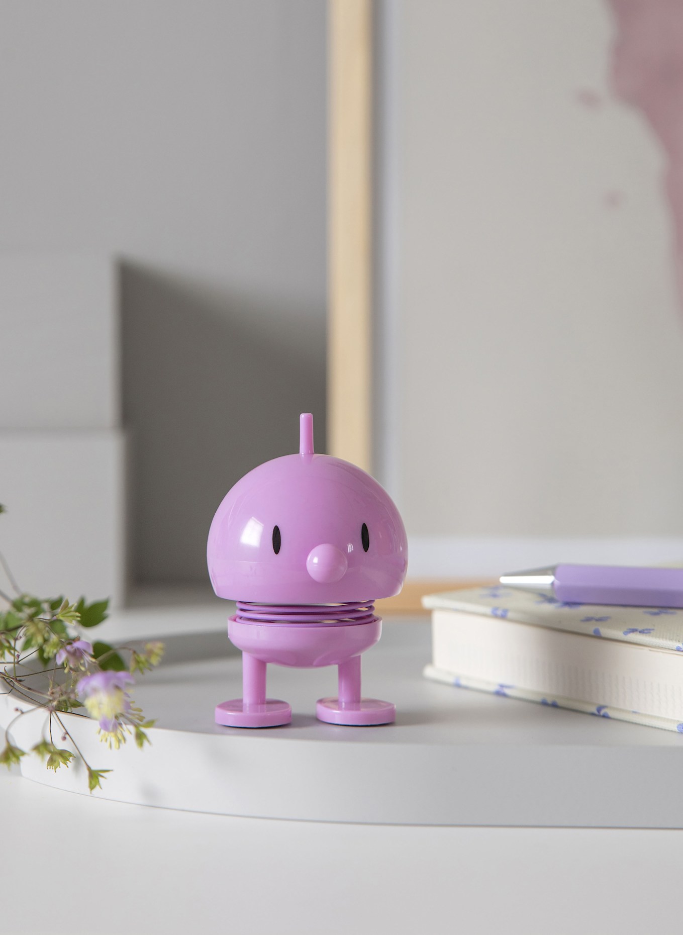 Hoptimist Dekofigur BUMBLE MEDIUM: HELLLILA