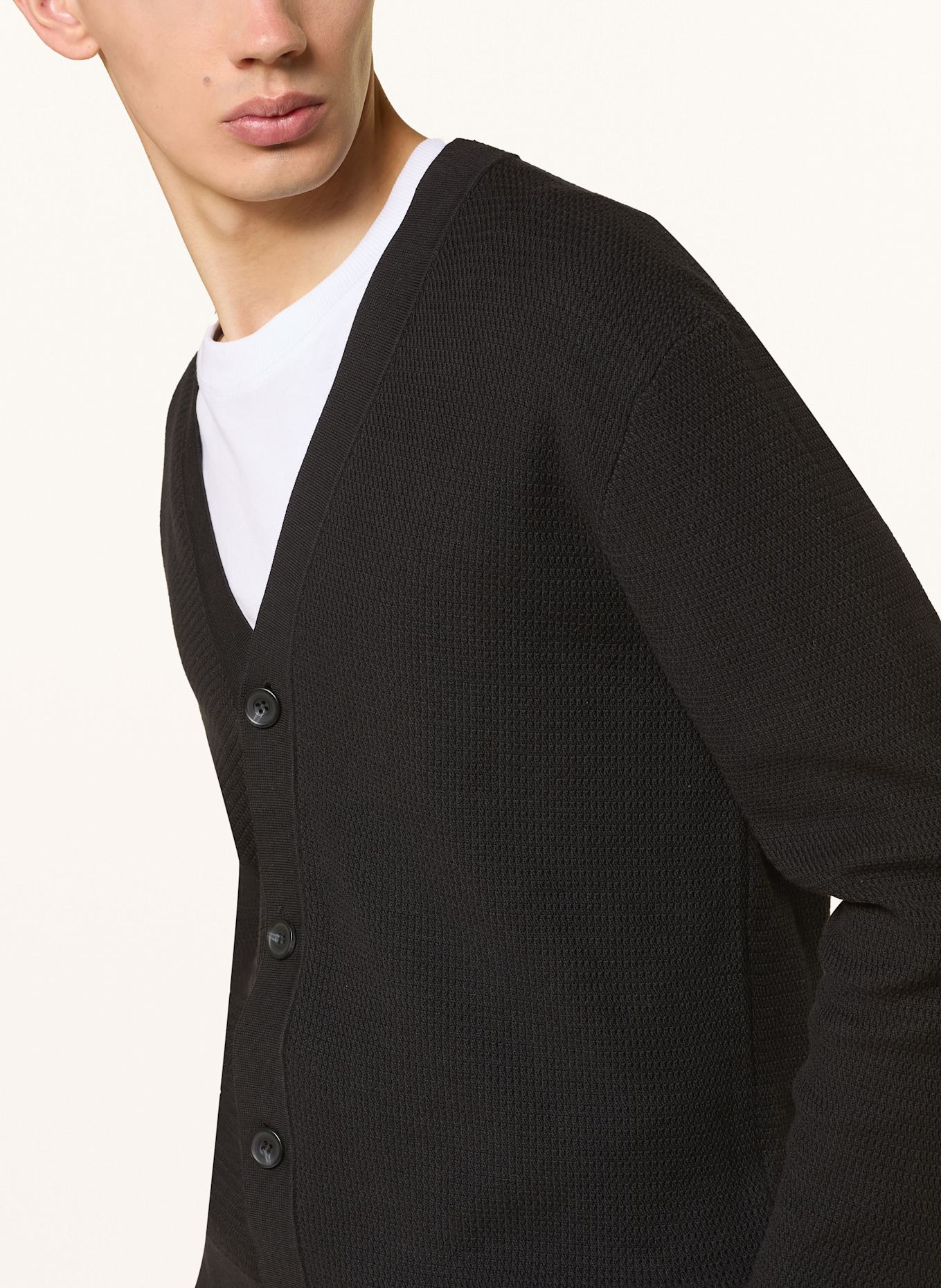 COS Strickjacke: SCHWARZ