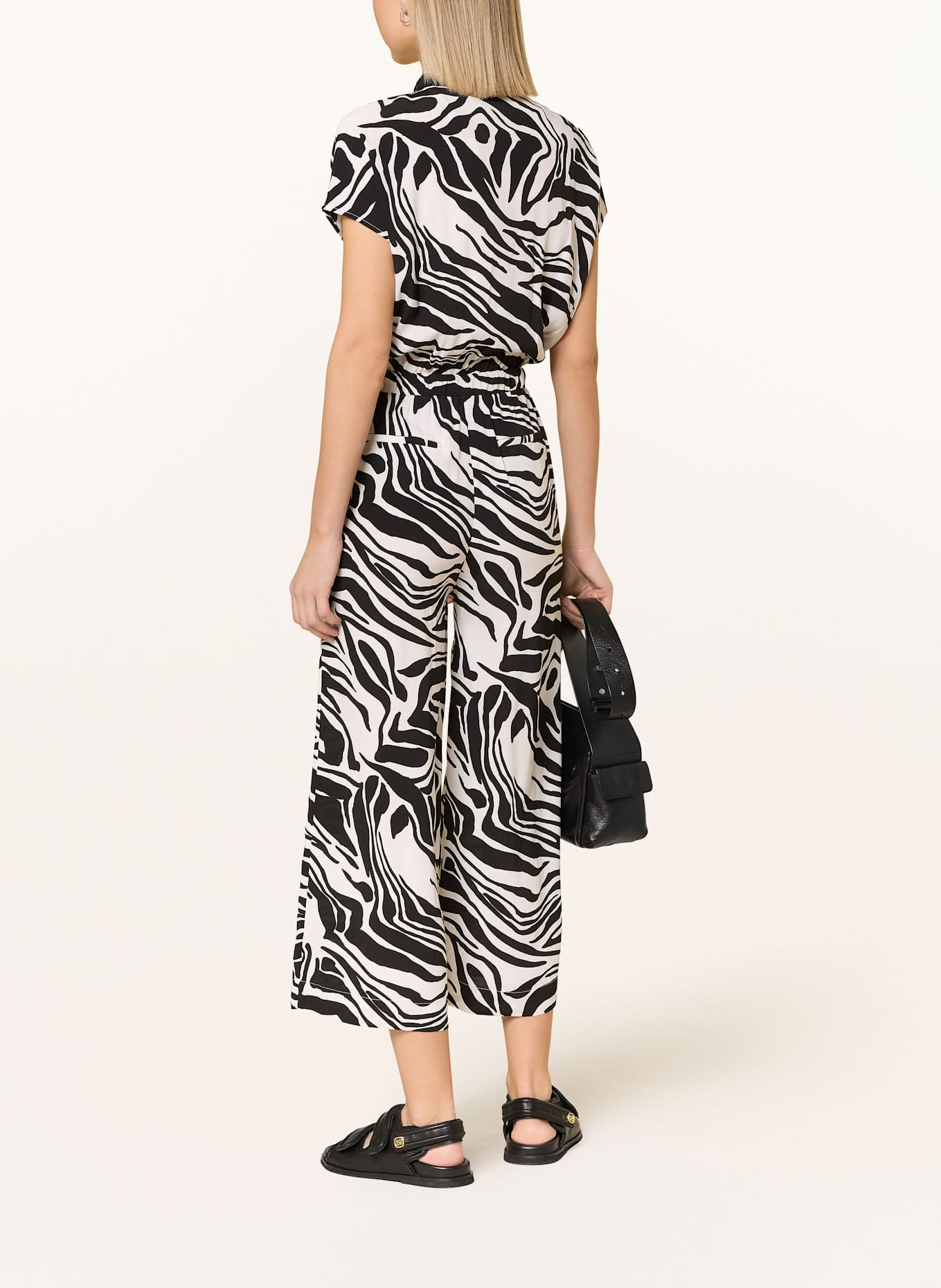 someday Jumpsuit CETARA: SCHWARZ / ECRU