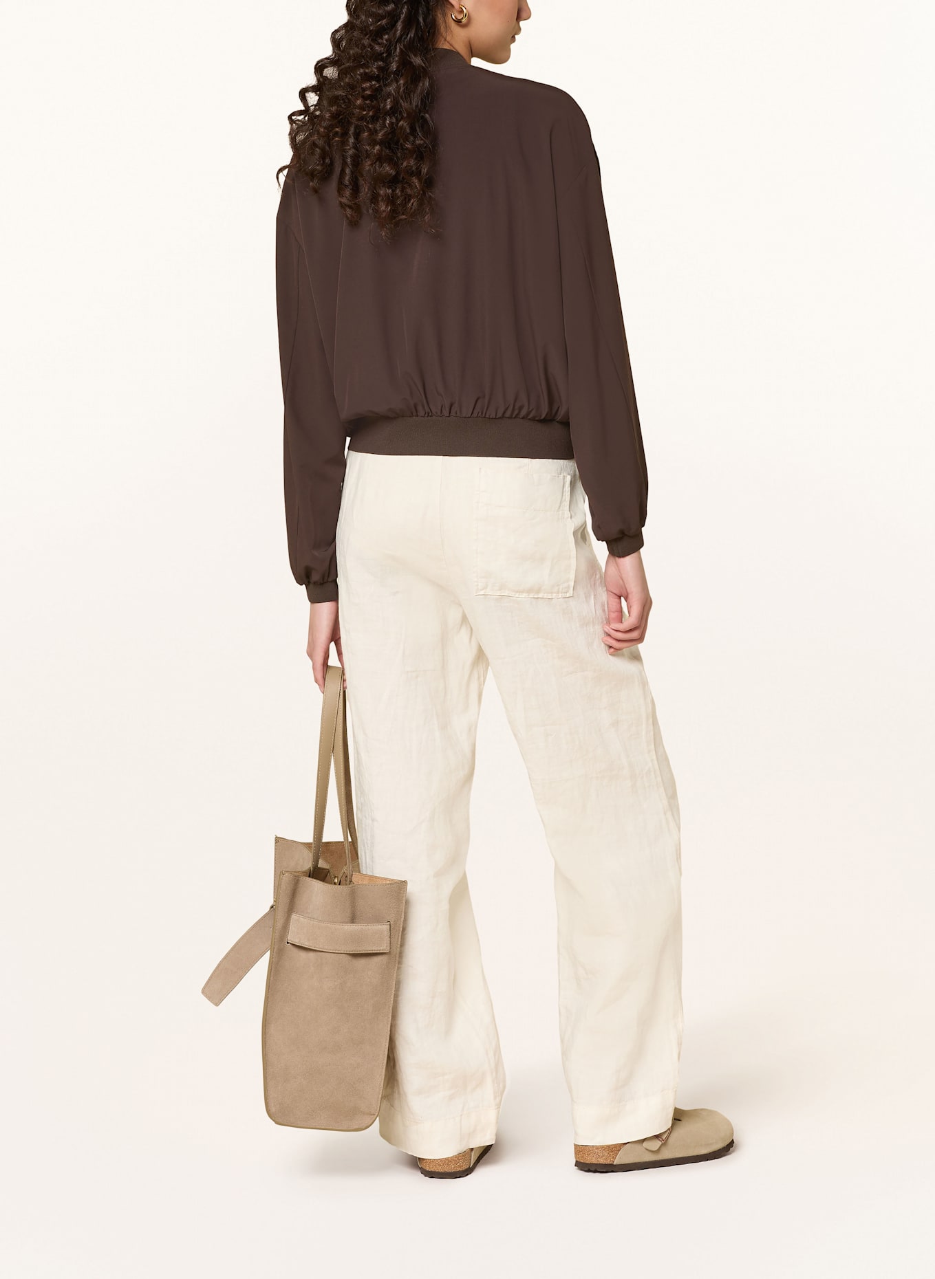 someday Overshirt NARLIE: DARK BROWN