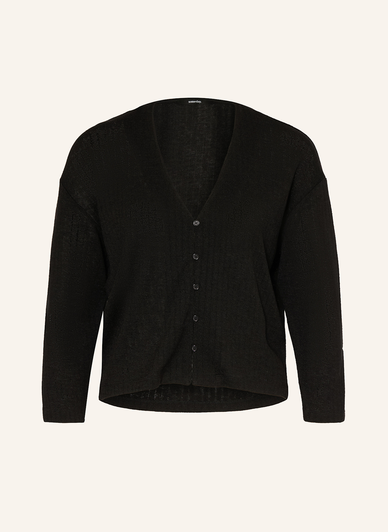 someday Strickjacke KEMARTA: SCHWARZ