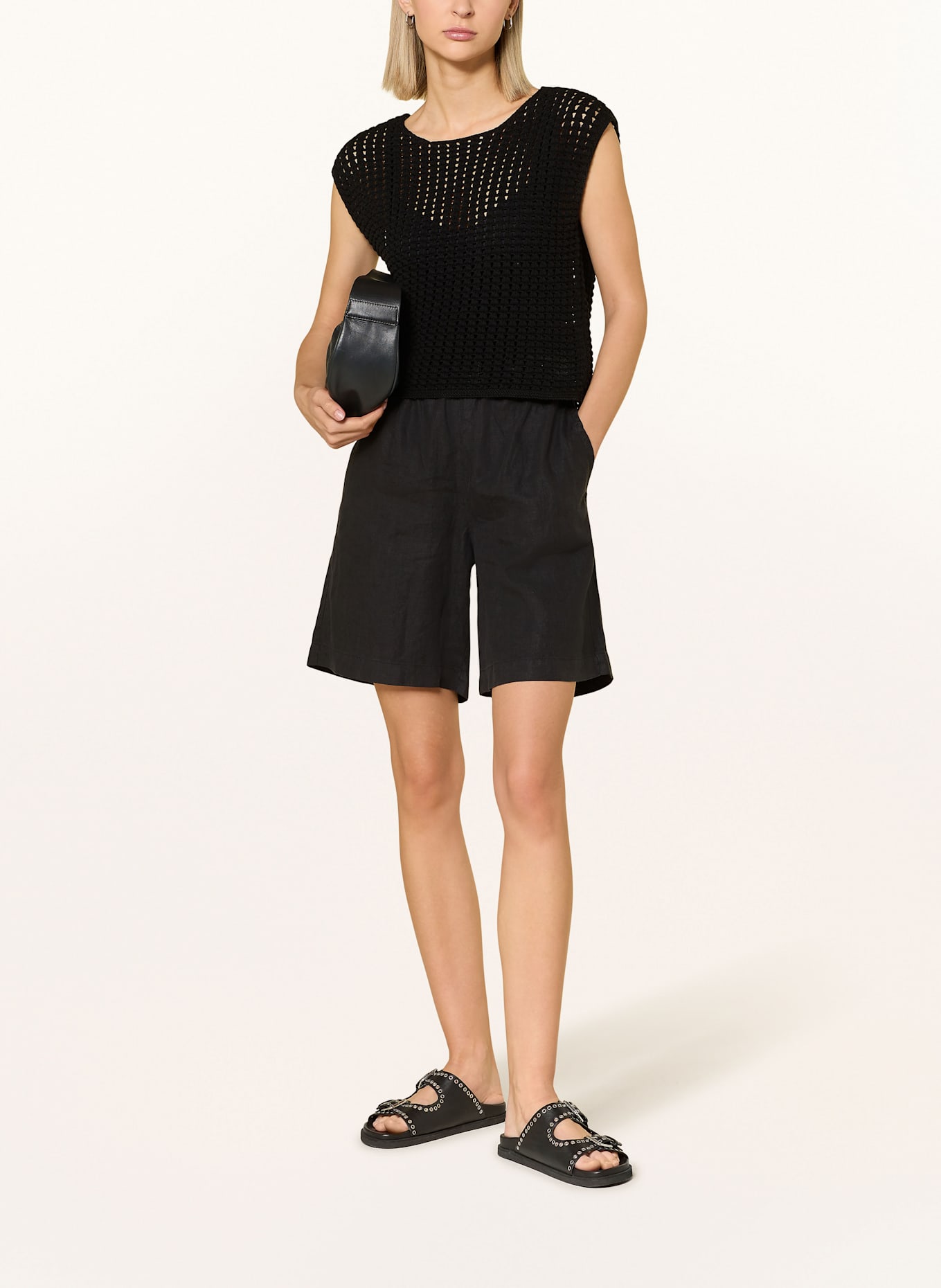 someday Knit top TARISOL: BLACK