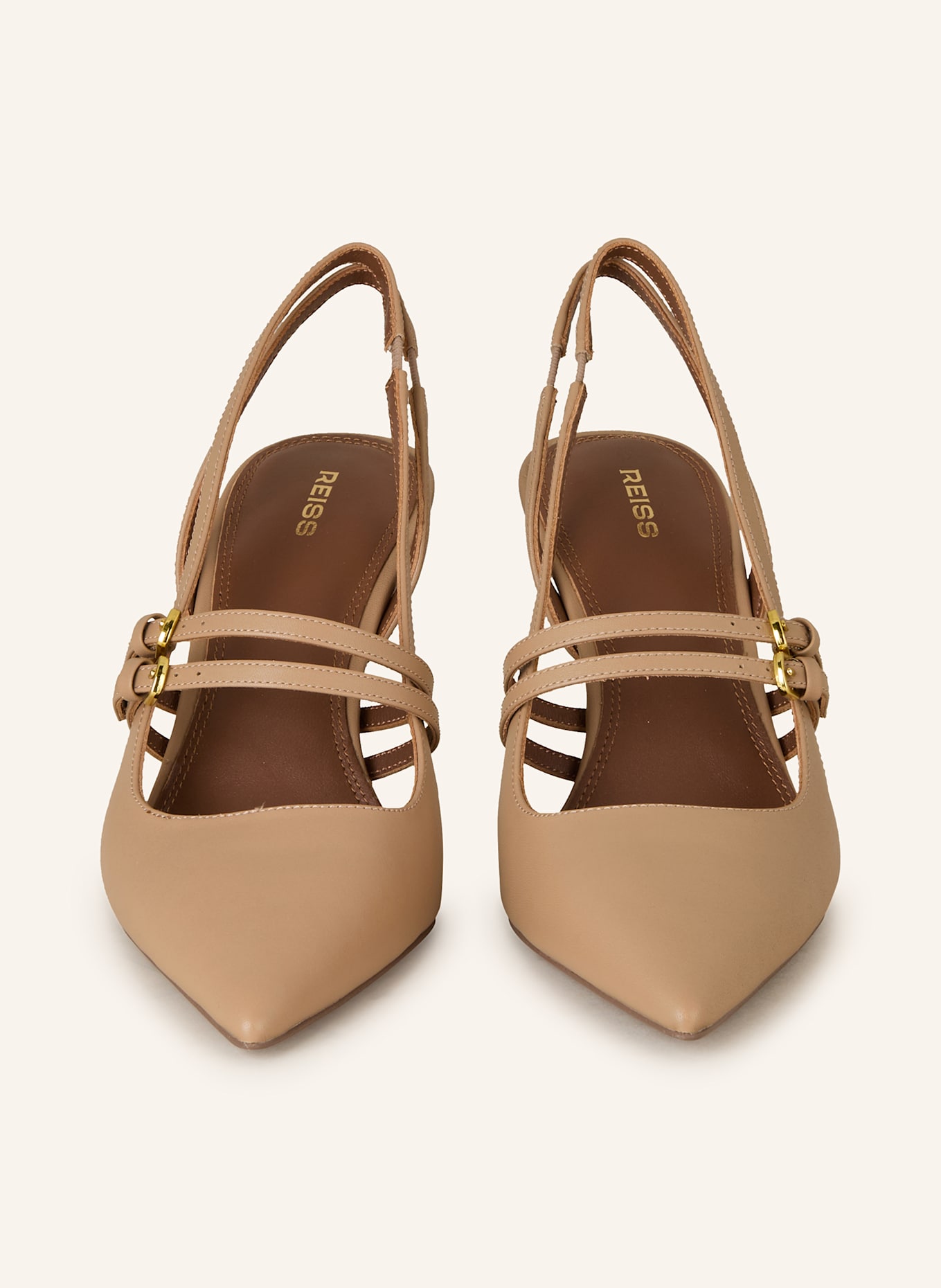 REISS Slingpumps BEATRICE: CAMEL