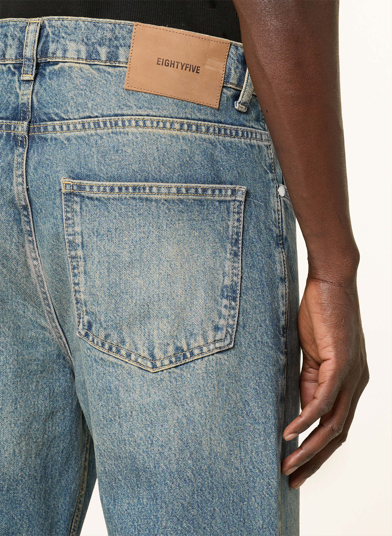 EIGHTYFIVE Džíny Straight Fit: Burnt Blue