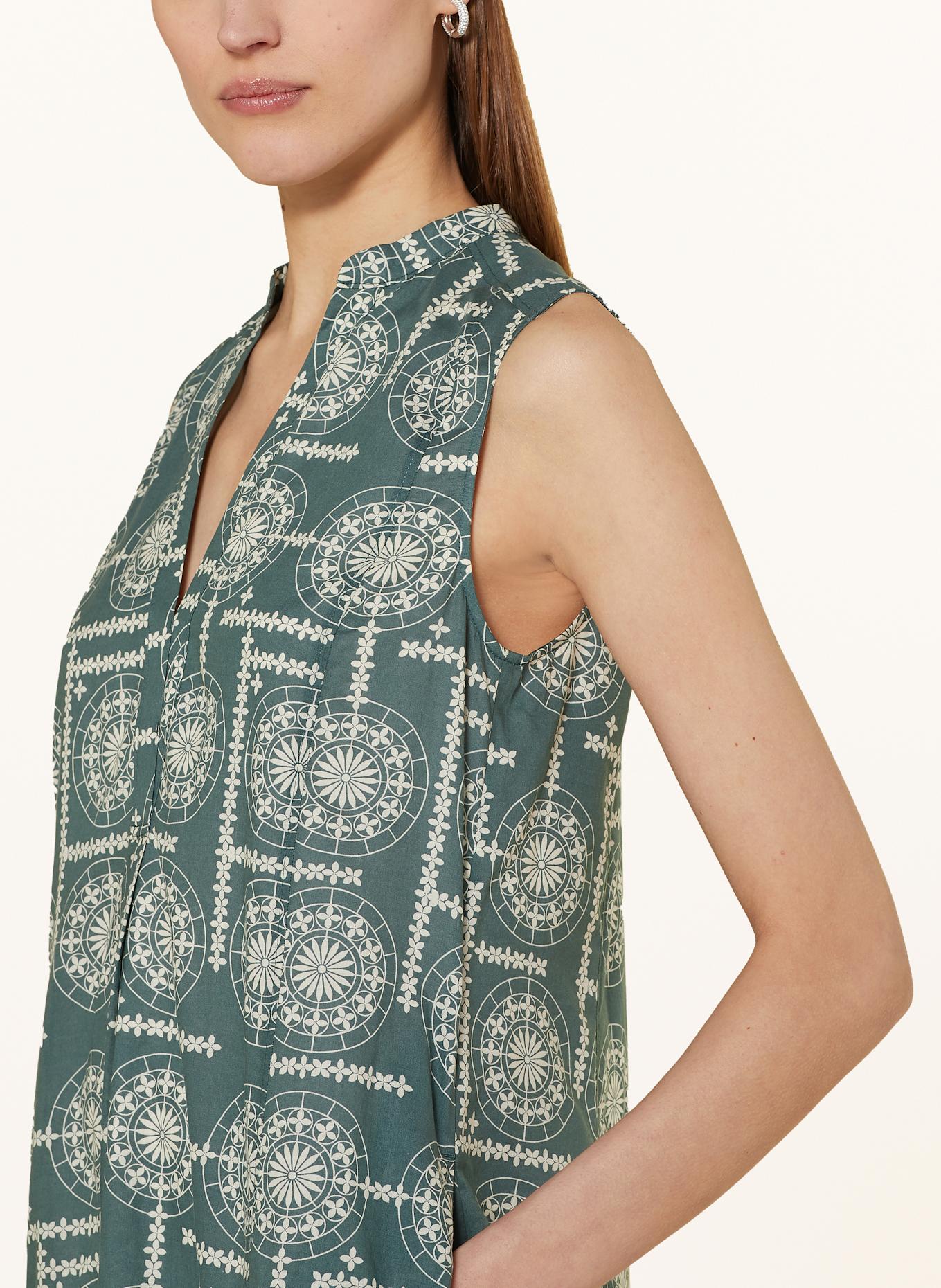 Marc O'Polo Kleid: GRÜN/ ECRU