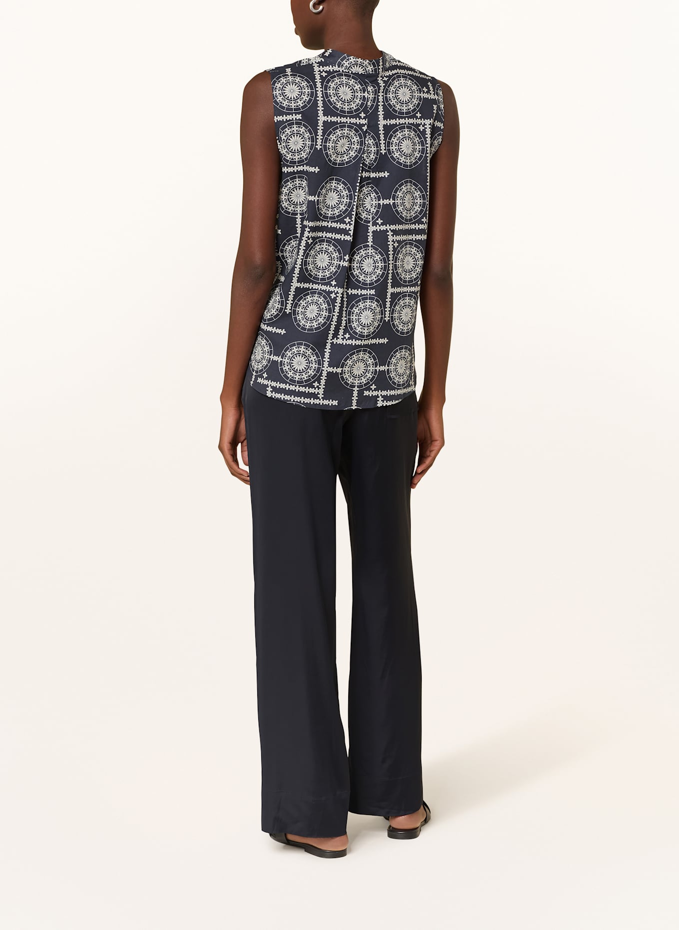 Marc O'Polo Top: BLUE / WHITE