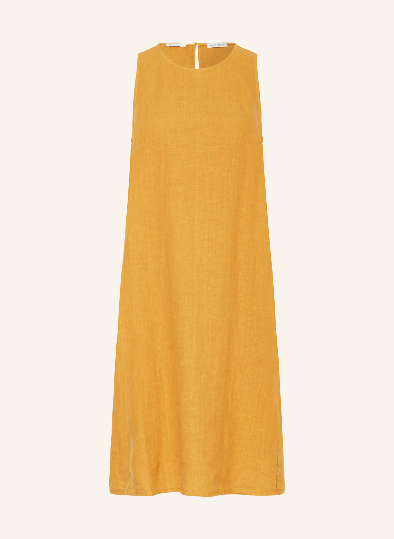 Marc O'Polo Leinenkleid: DUNKELORANGE