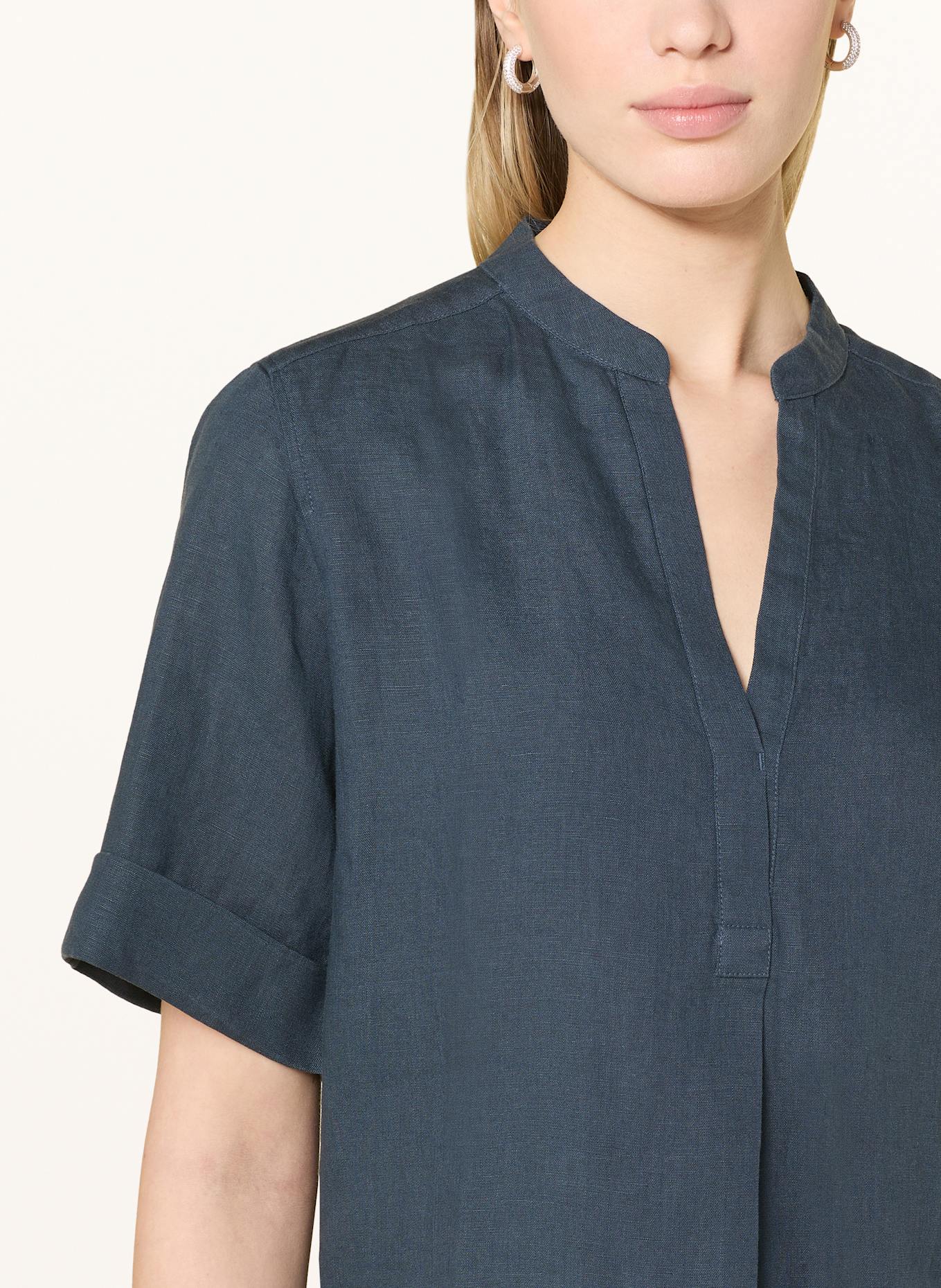 Marc O'Polo Blusenshirt aus Leinen: BLAU