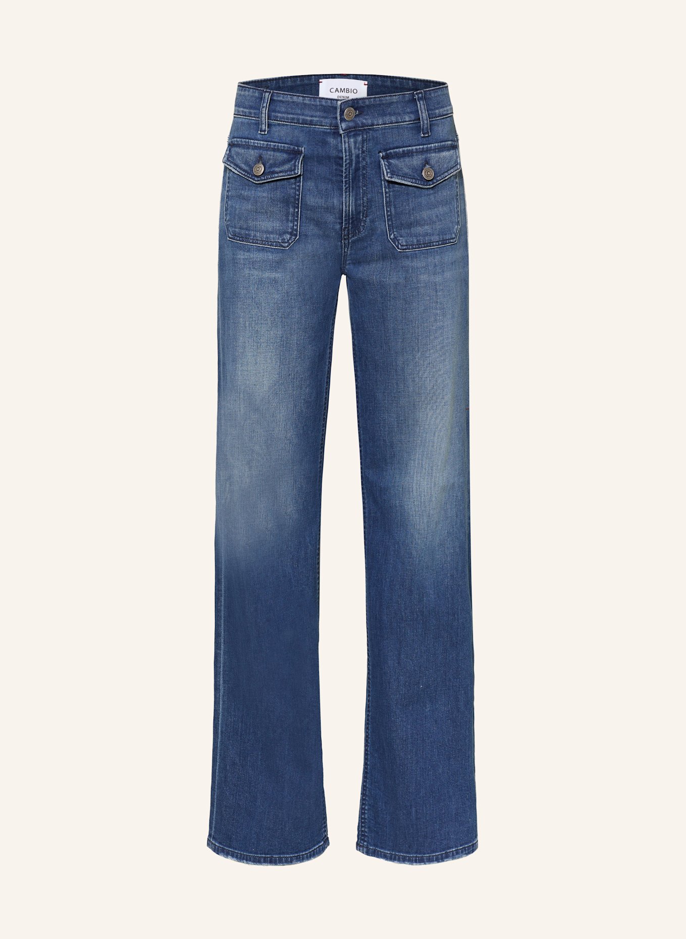 CAMBIO Jeansy AIMEE: 5055 mid sunny