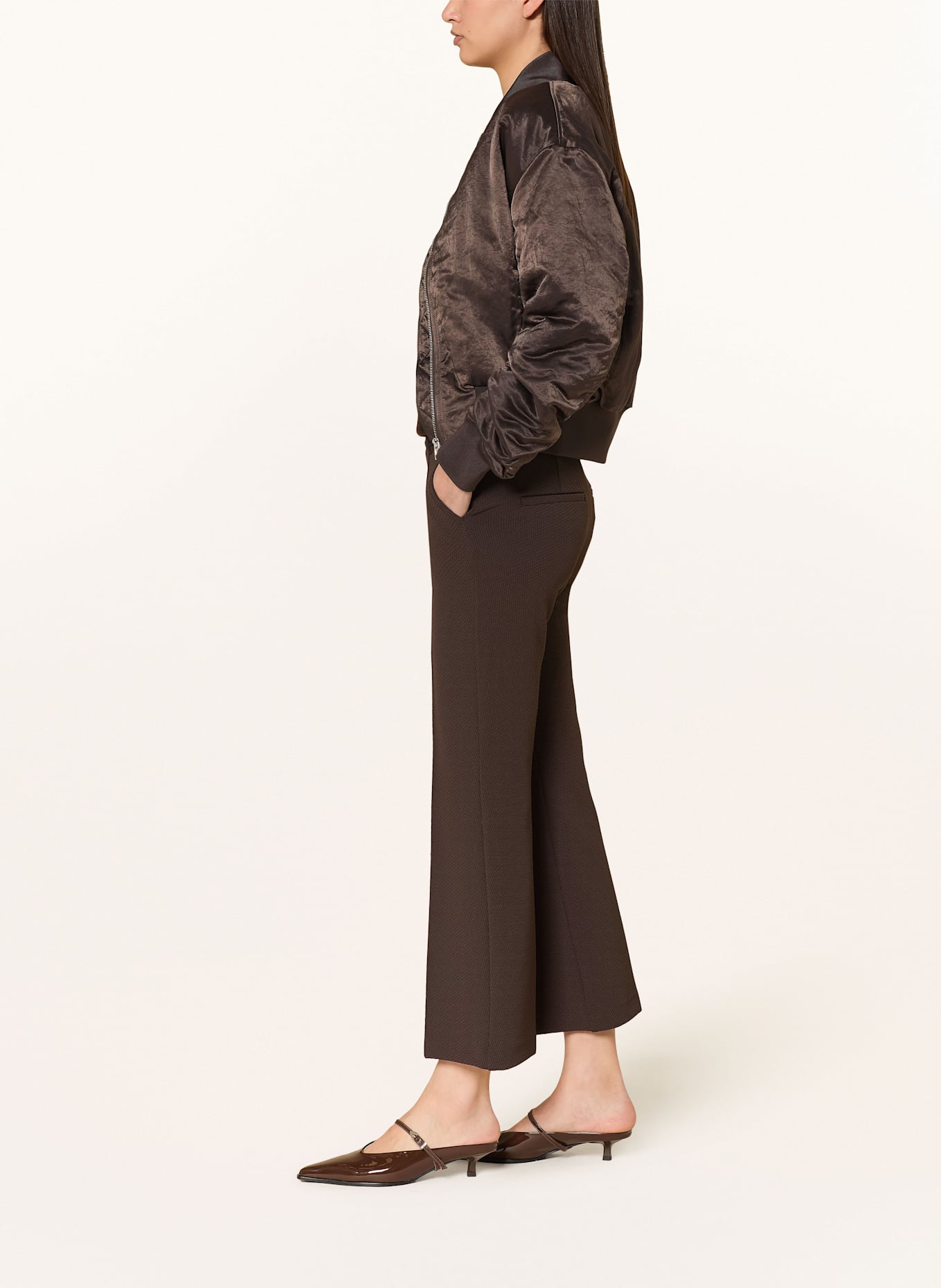 CAMBIO 7/8-Hose FRANCOISE: DUNKELBRAUN